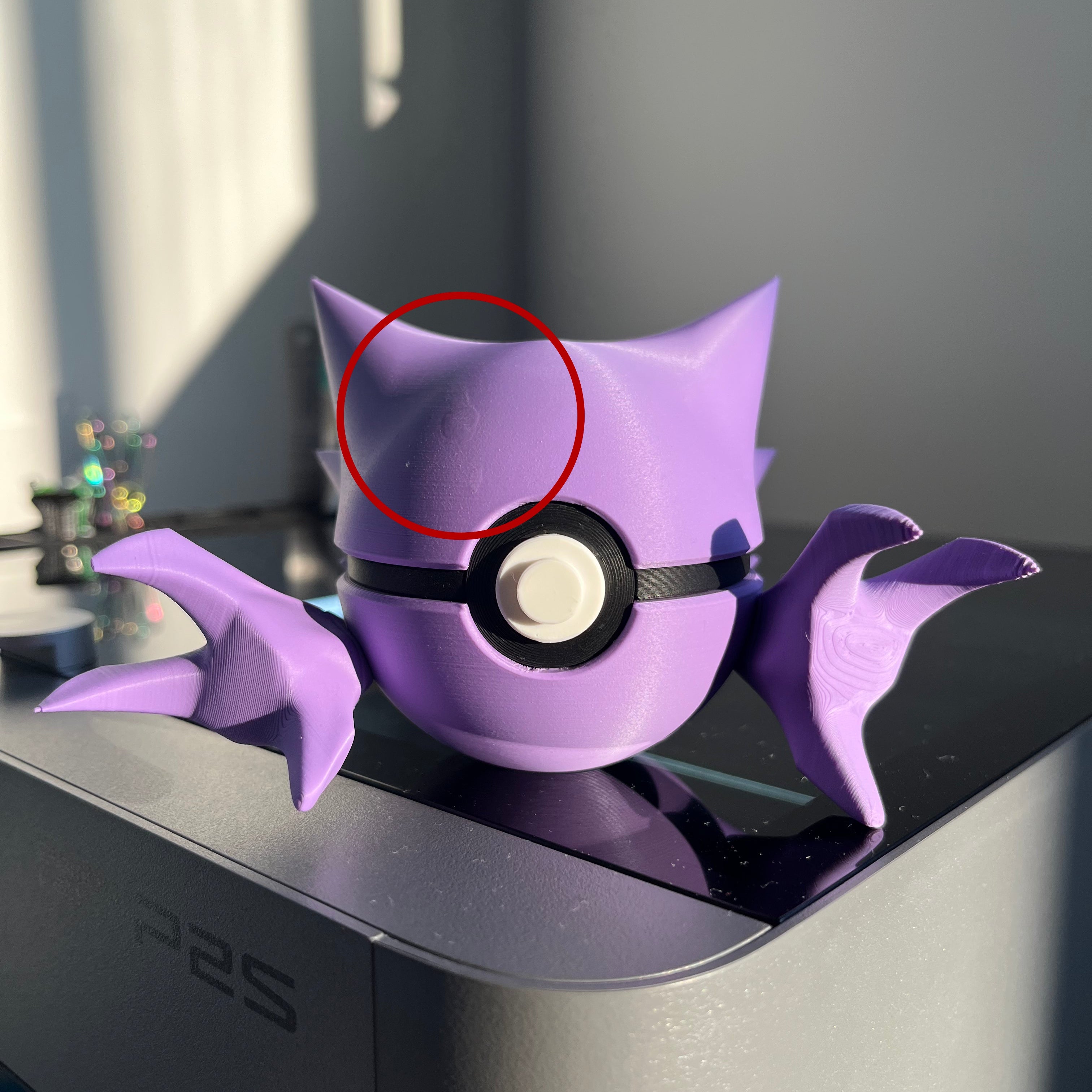 Haunter Monster Ball - Damaged - Melted