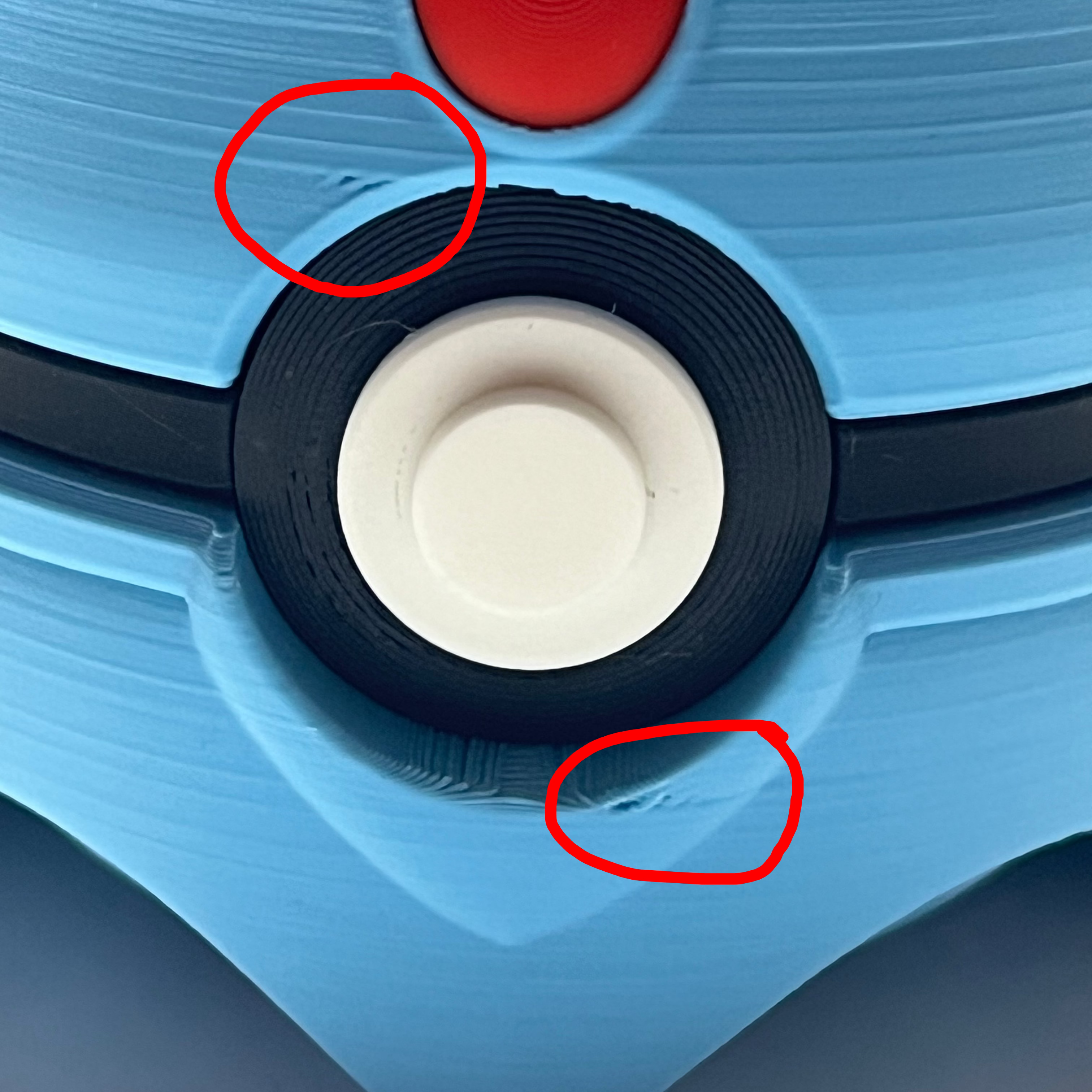 Tentacool Monster Ball - Damaged