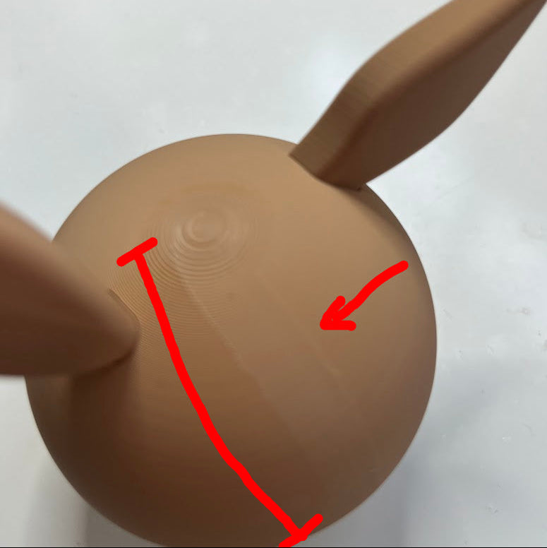 Eevee Monster Ball - Misprint - Bad Seam Line