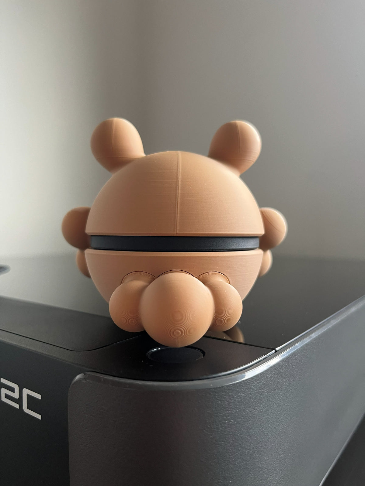 Bidoof Monster Ball, back view