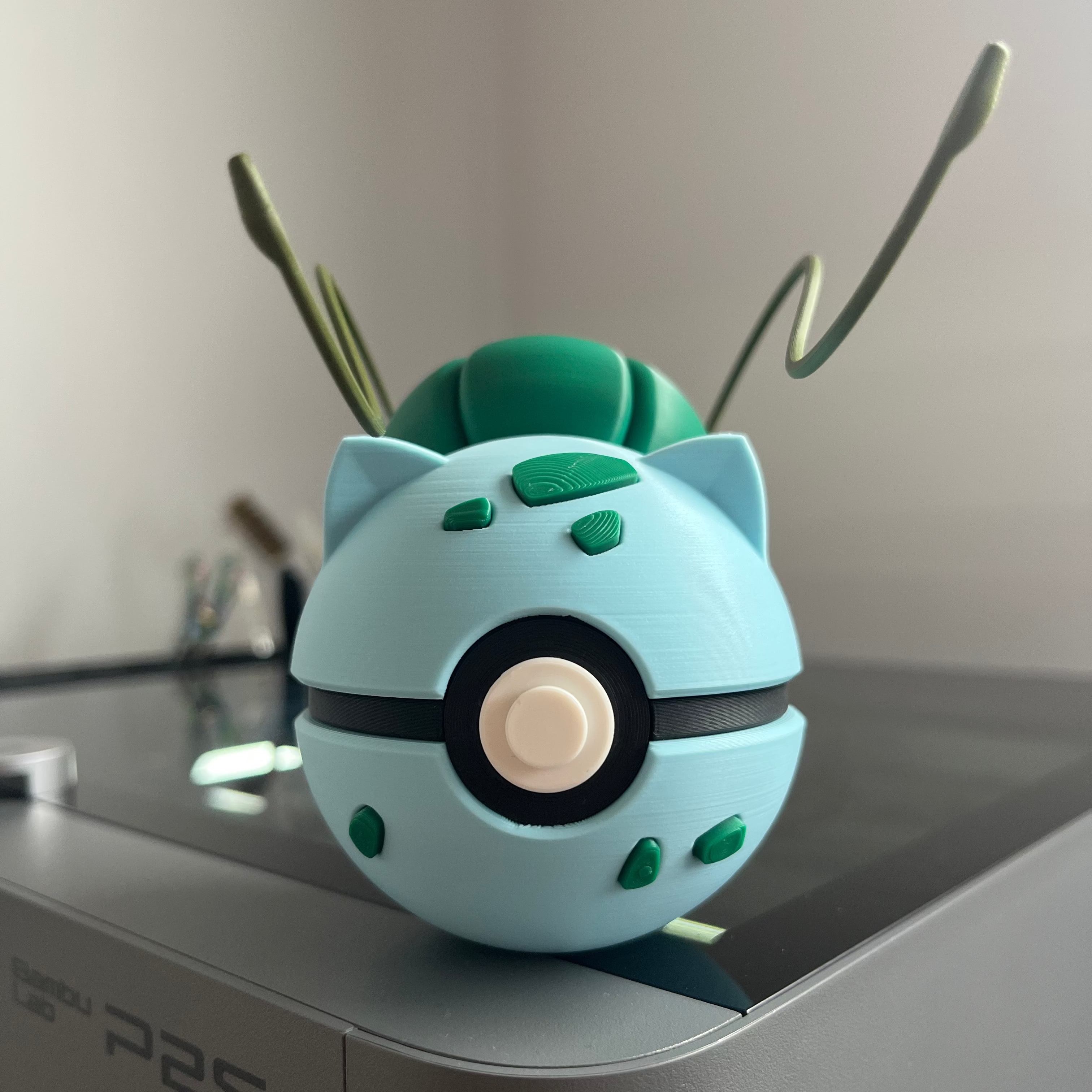 Bulbasaur Monster Ball, front view