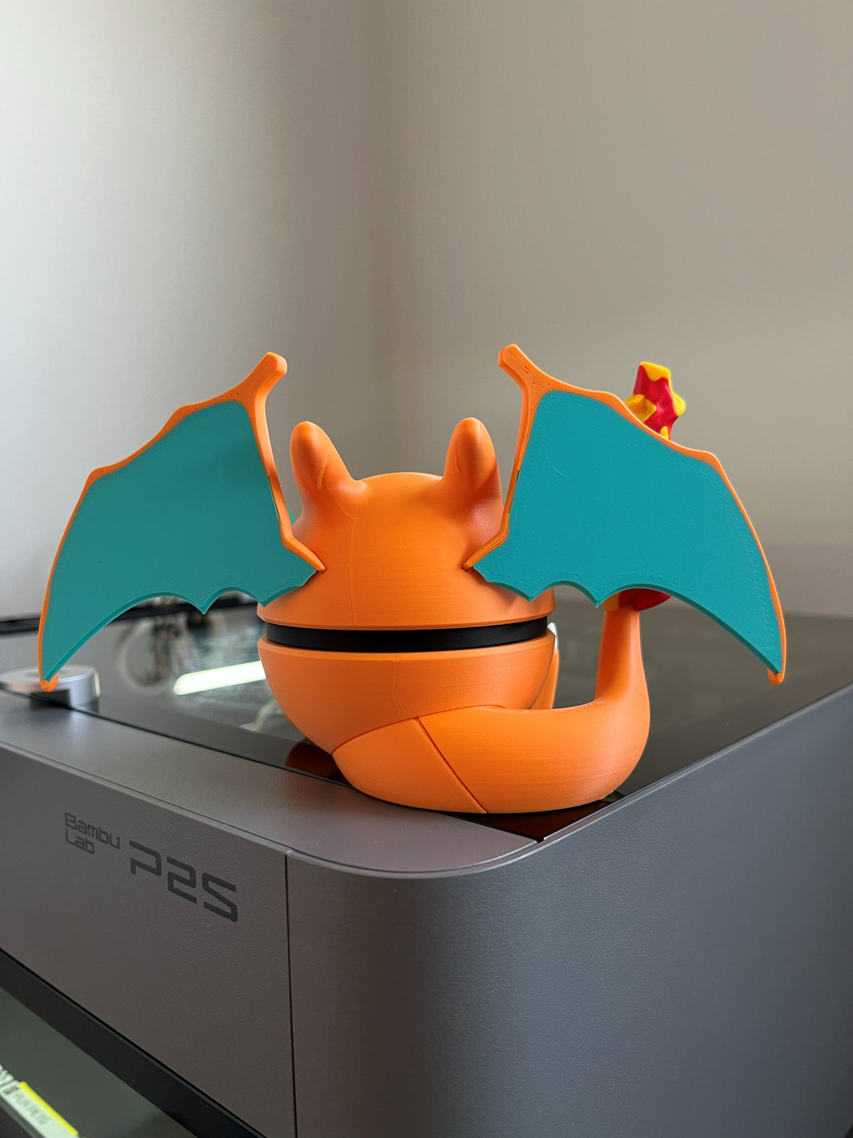Charizard Monster Ball, back view