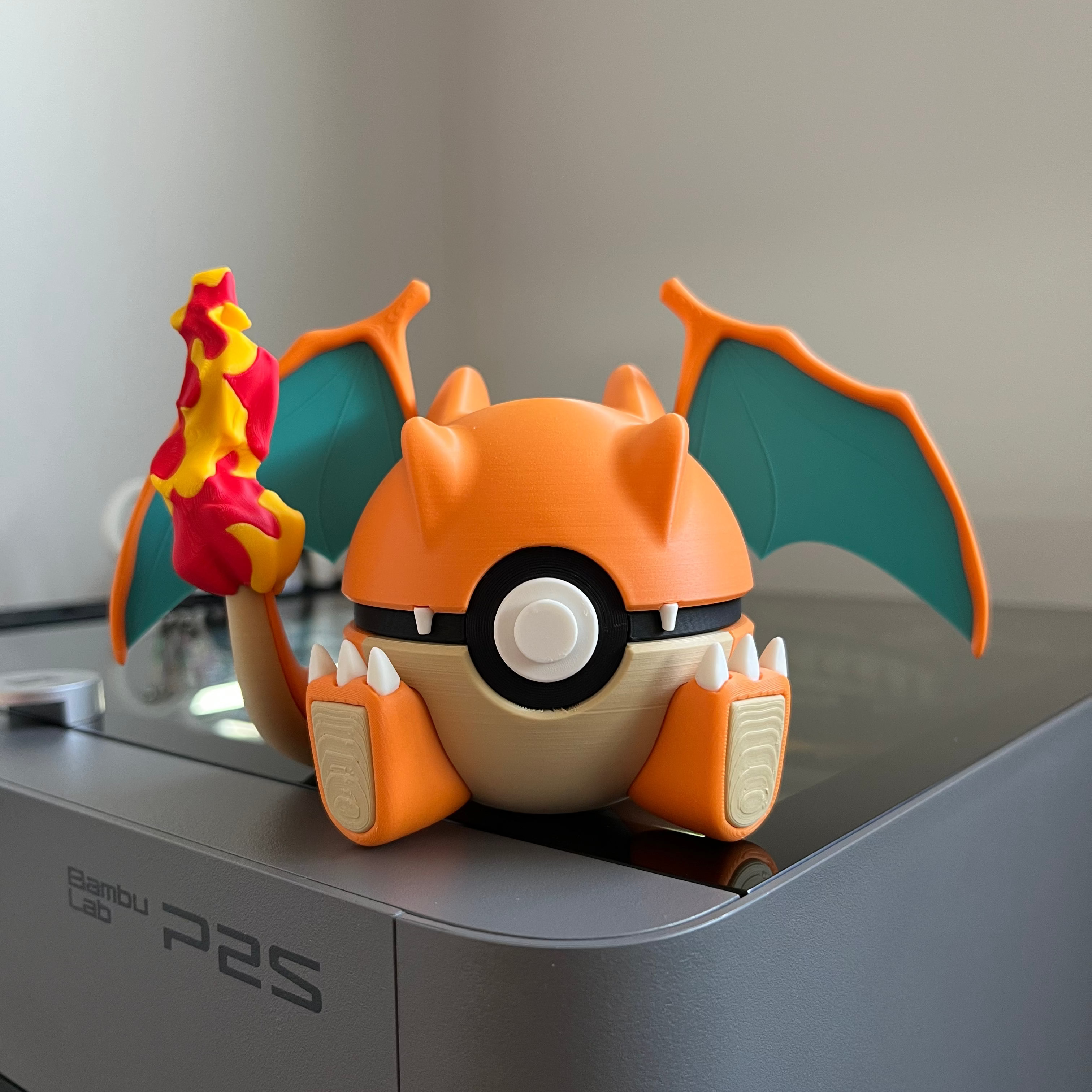 Charizard Monster Ball, front view