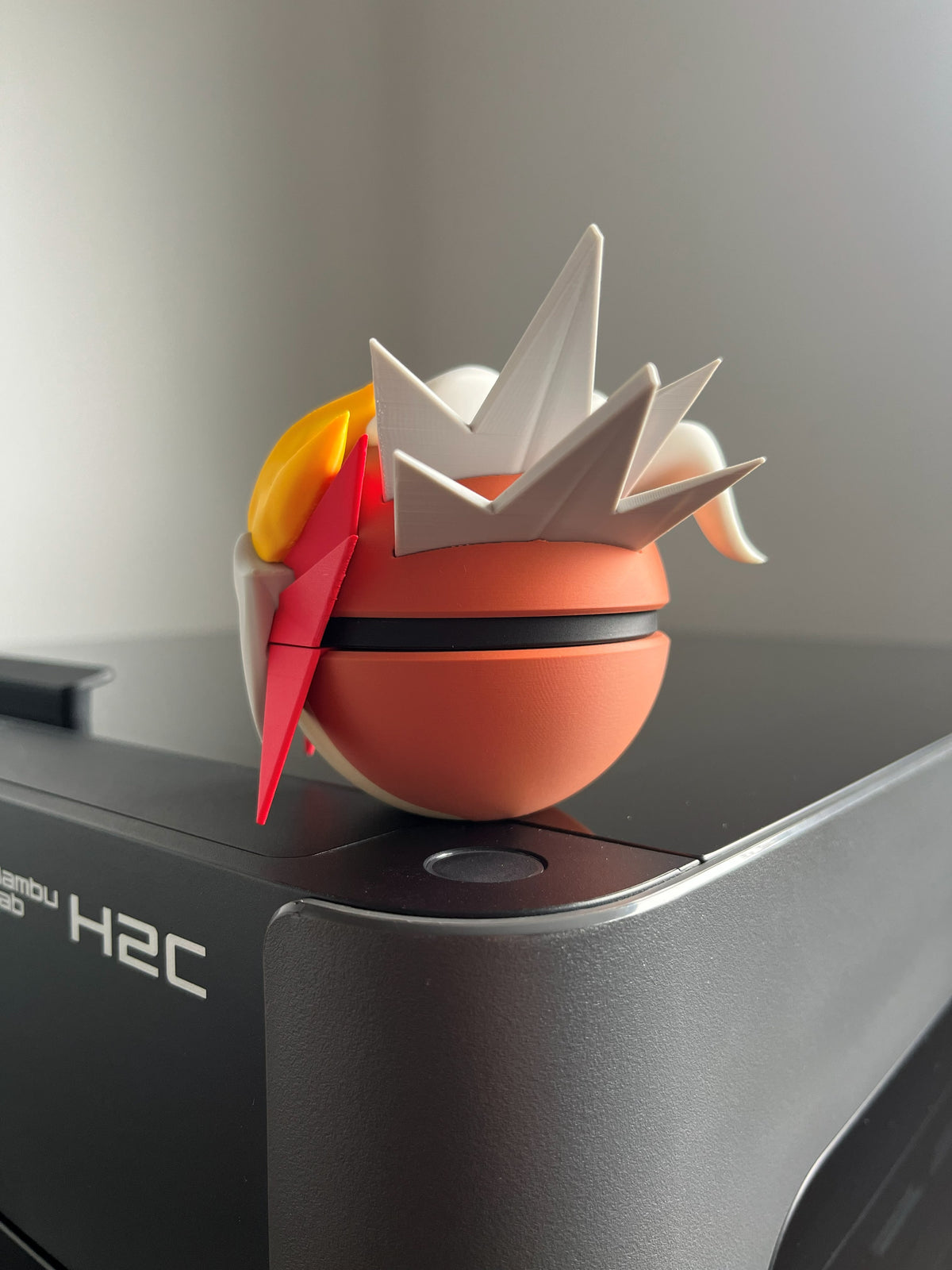 Entei Monster Ball, left side