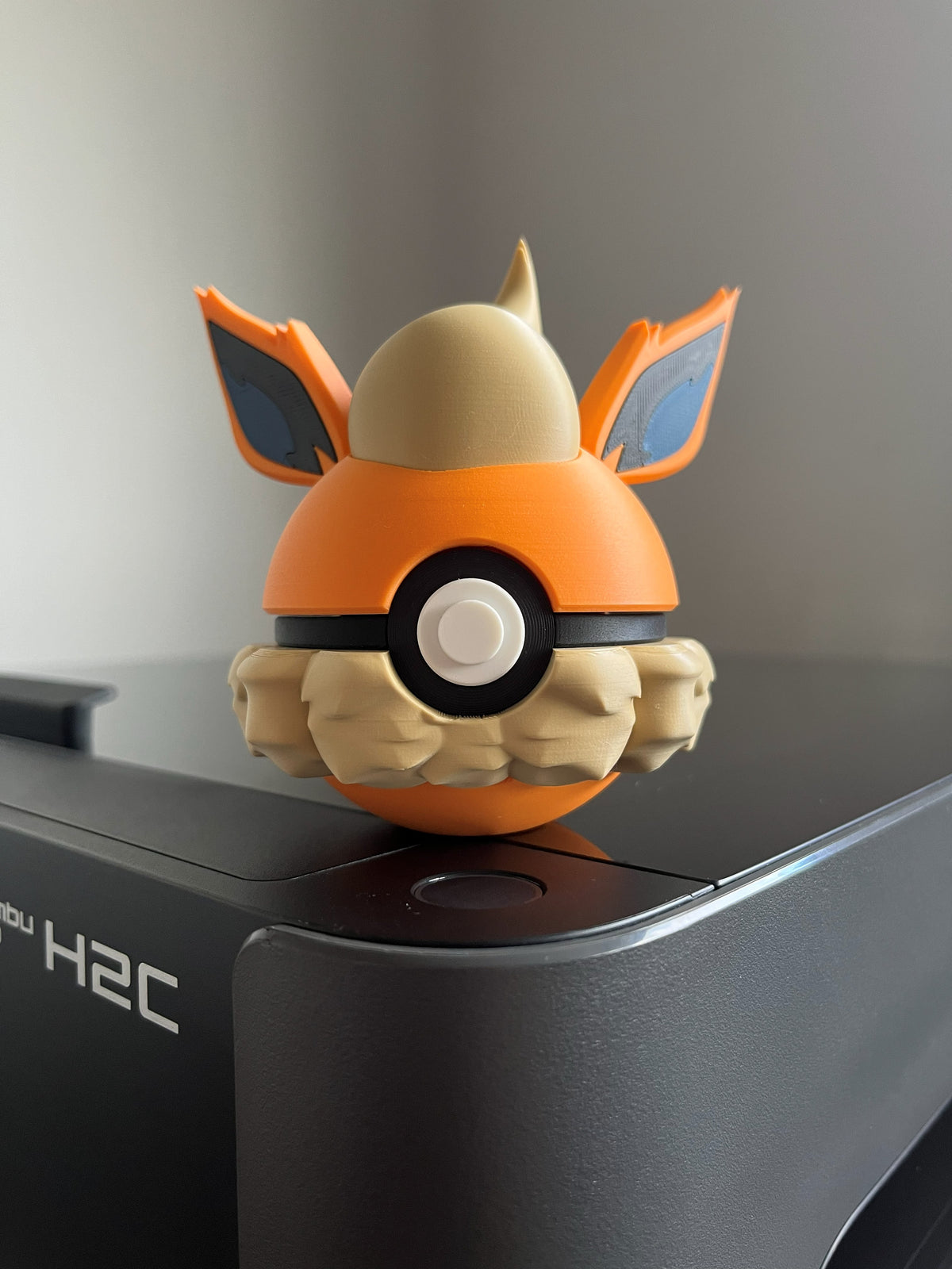 Flareon Monster Ball, front view