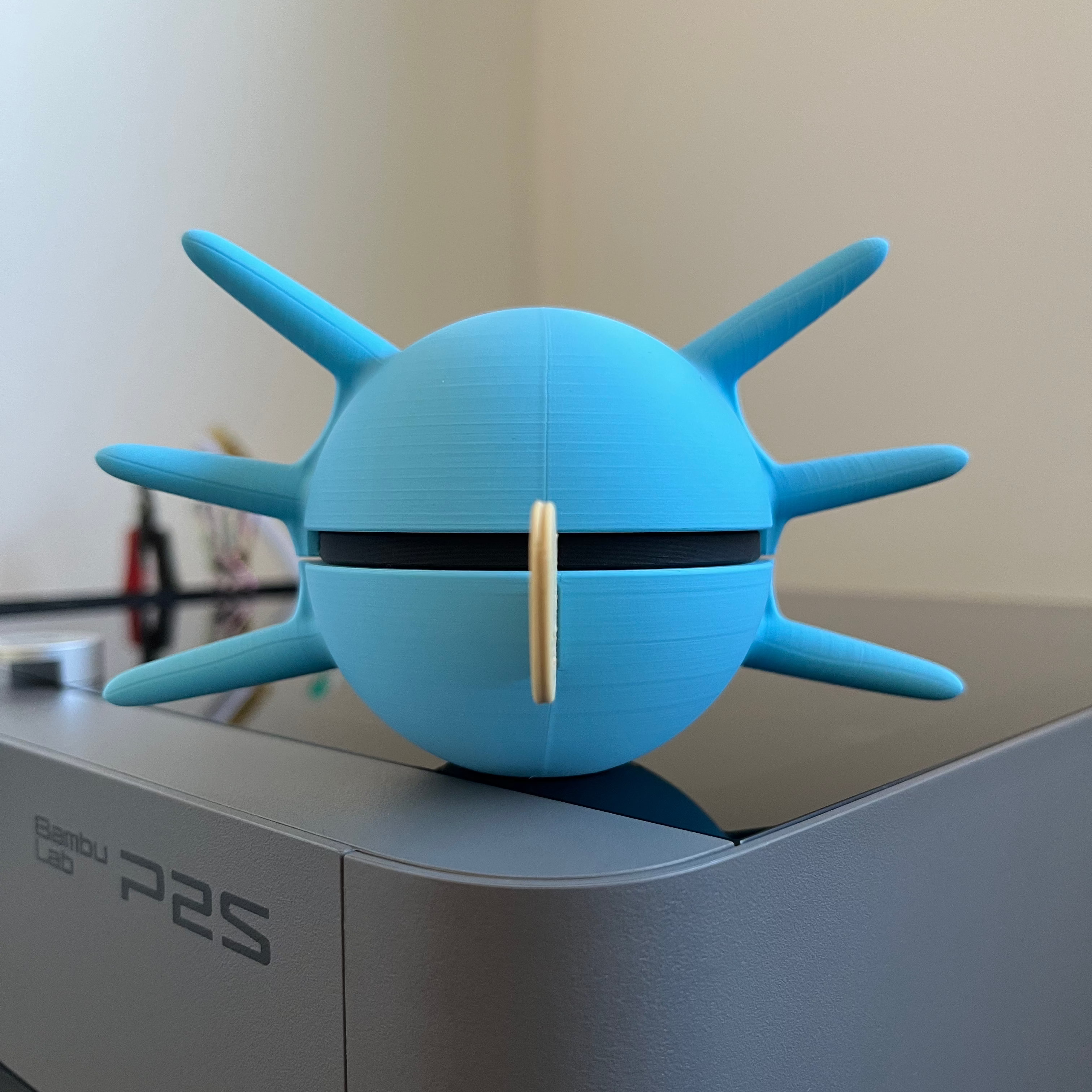 Horsea Monster Ball, back view