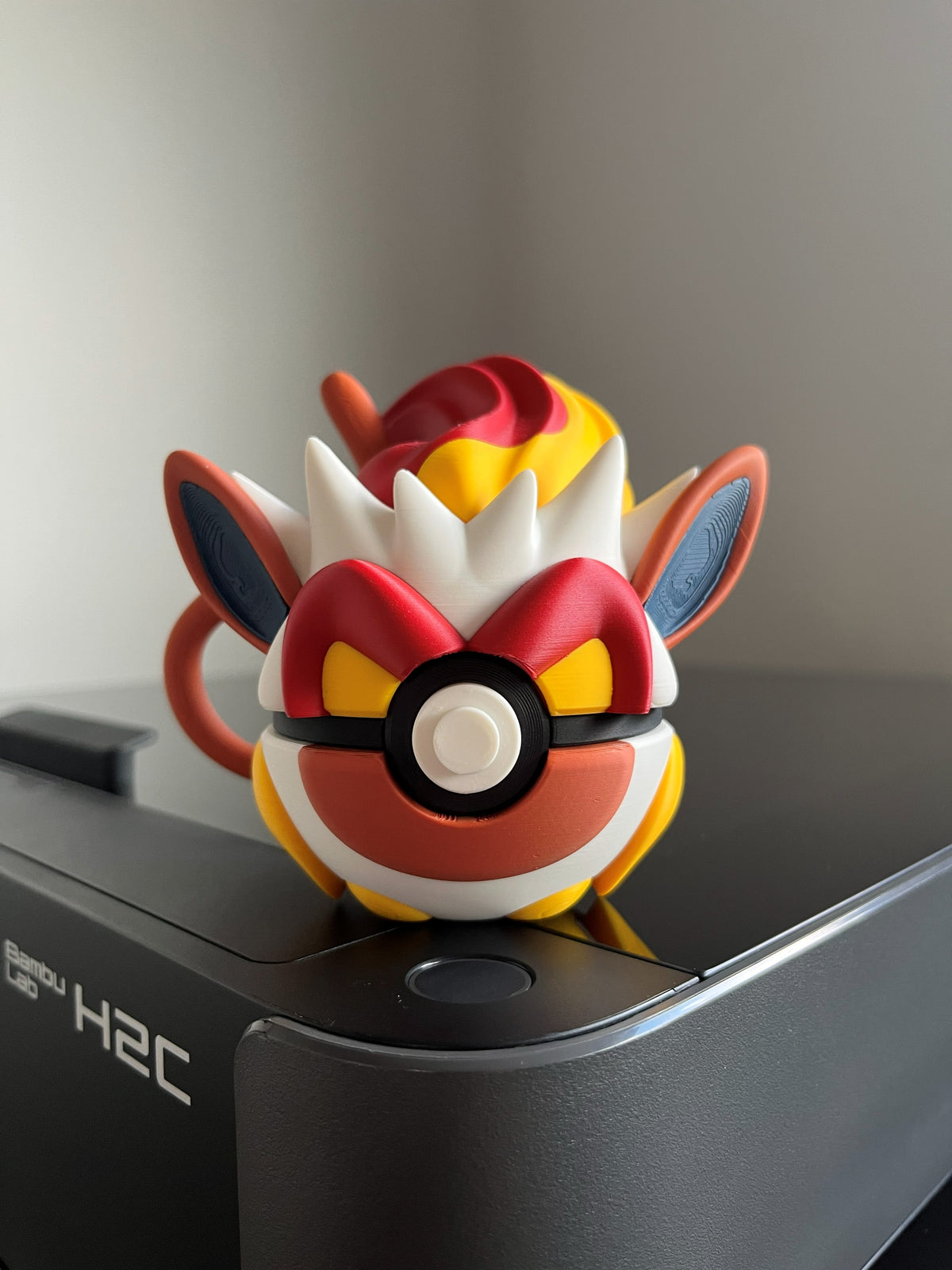 Infernape Monster Ball, front view