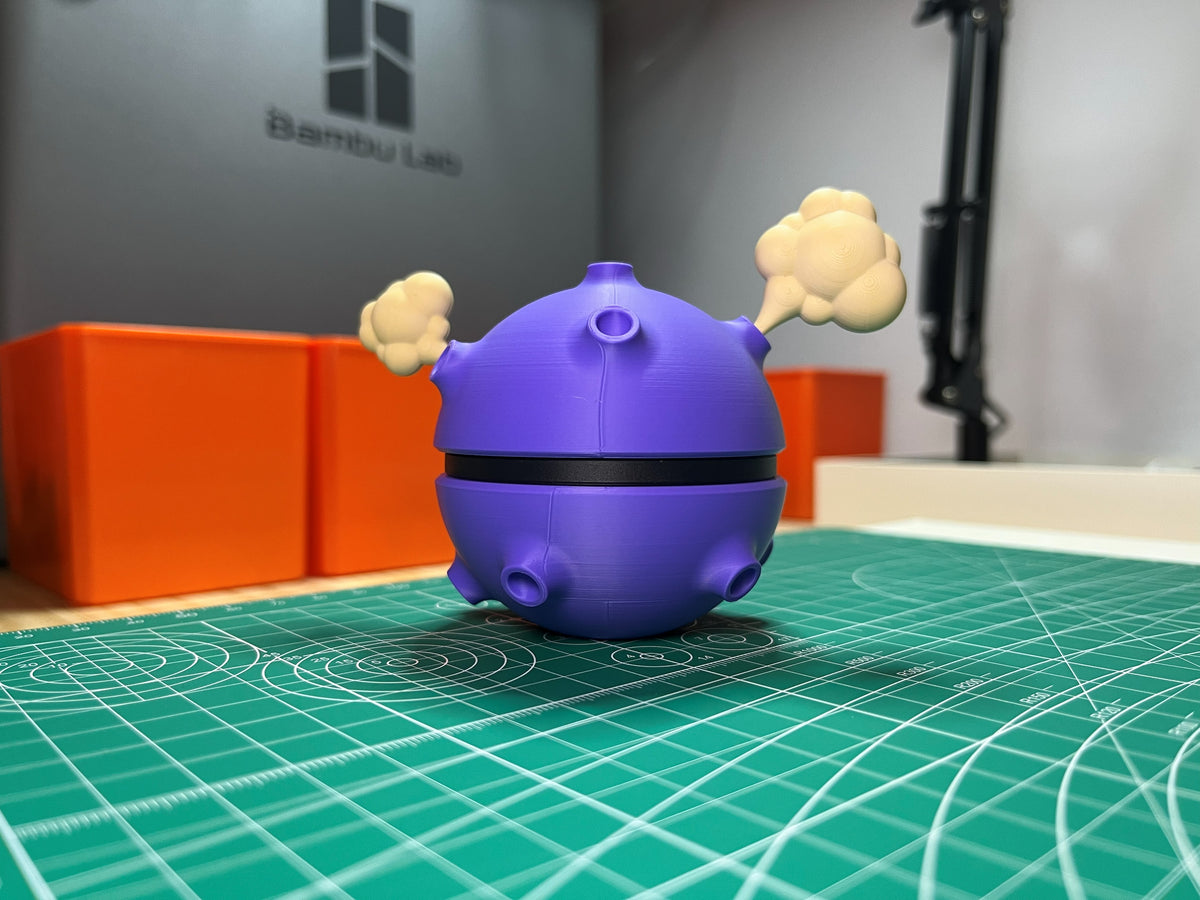 Koffing Monster Ball, back view
