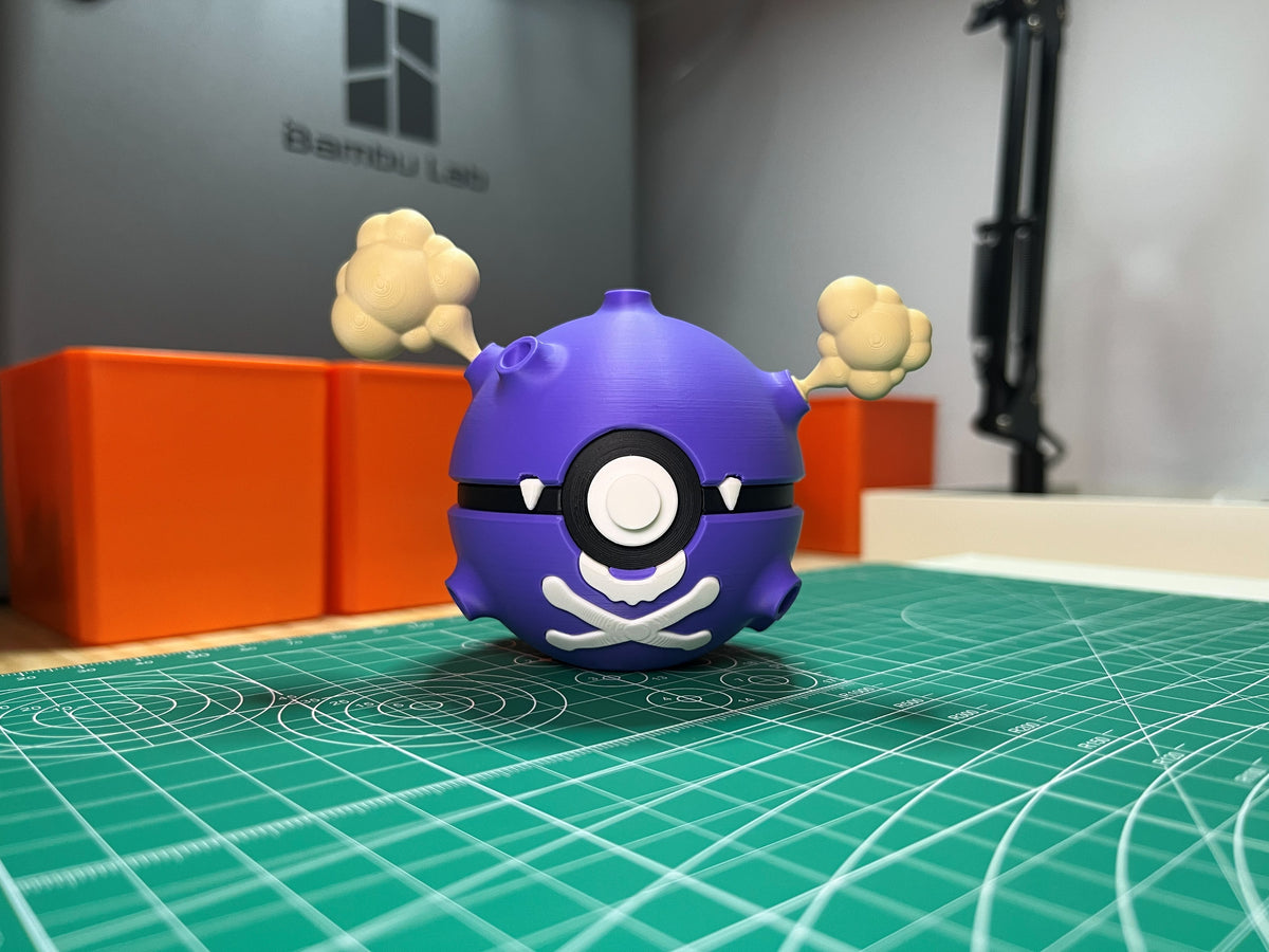 Koffing Monster Ball, front view