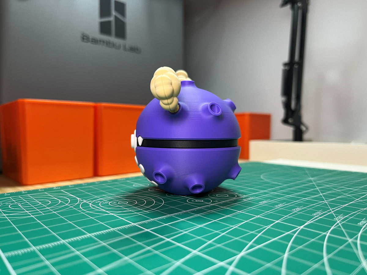 Koffing Monster Ball, left side