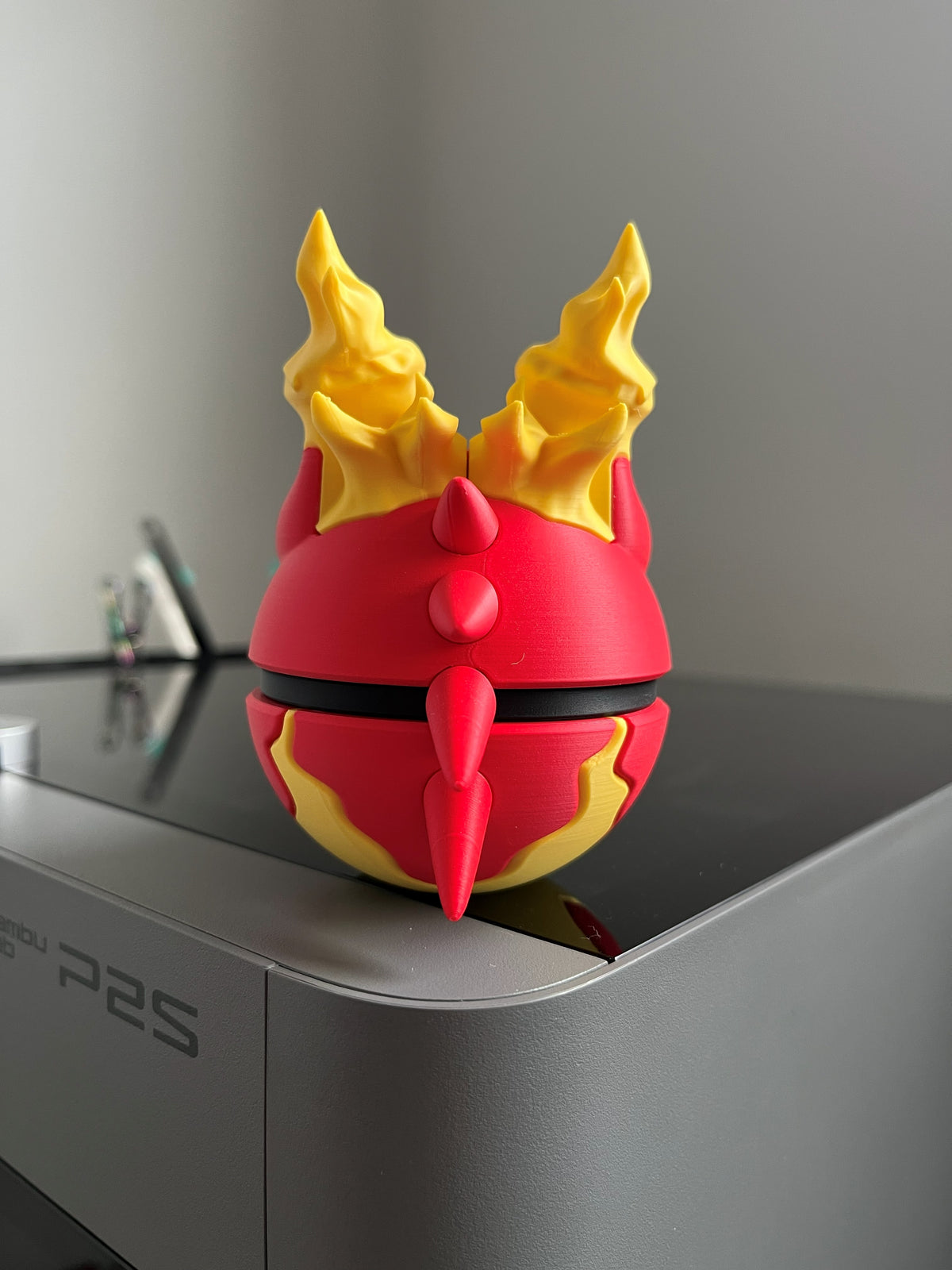 Magmar Monster Ball, back view