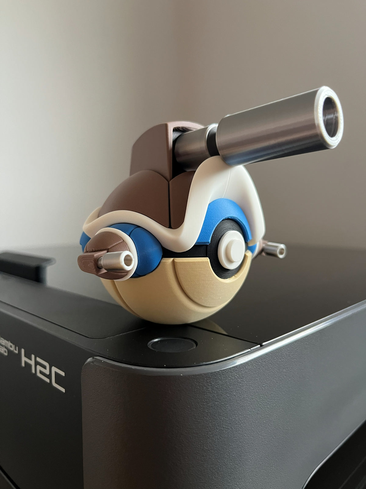 Mega Blastoise Monster Ball, side profile