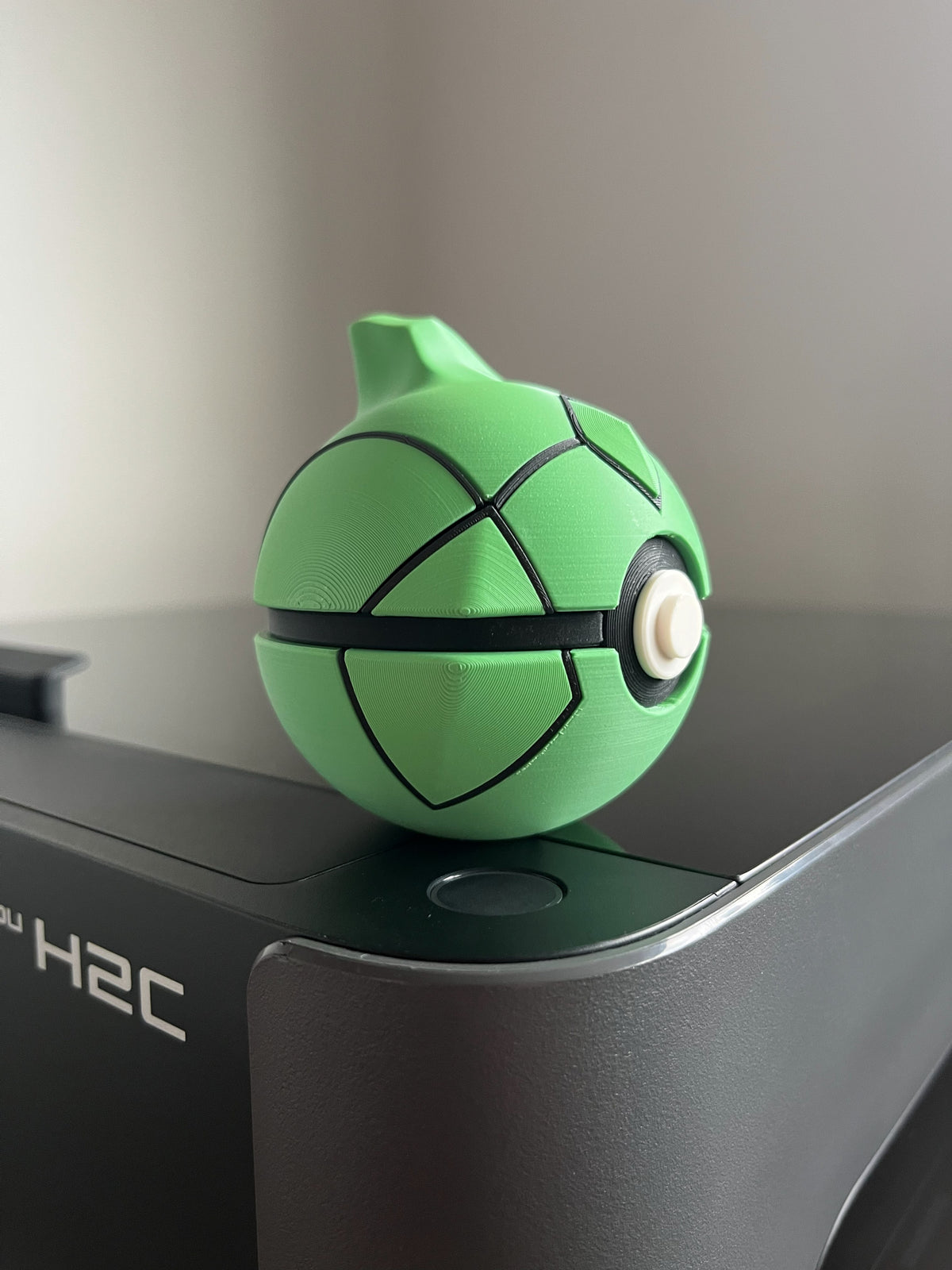 Metapod Monster Ball, side profile