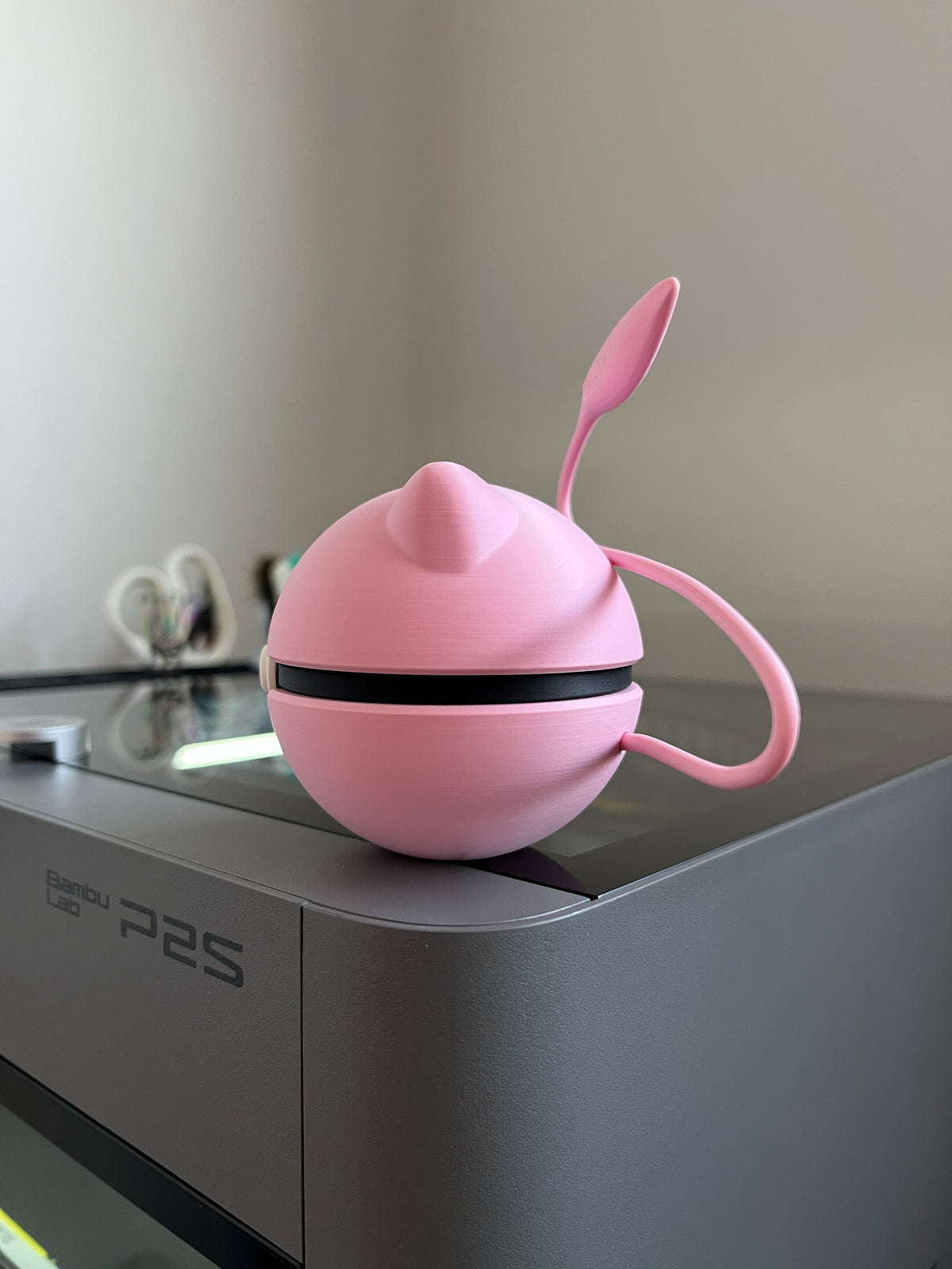 Mew Monster Ball, left side