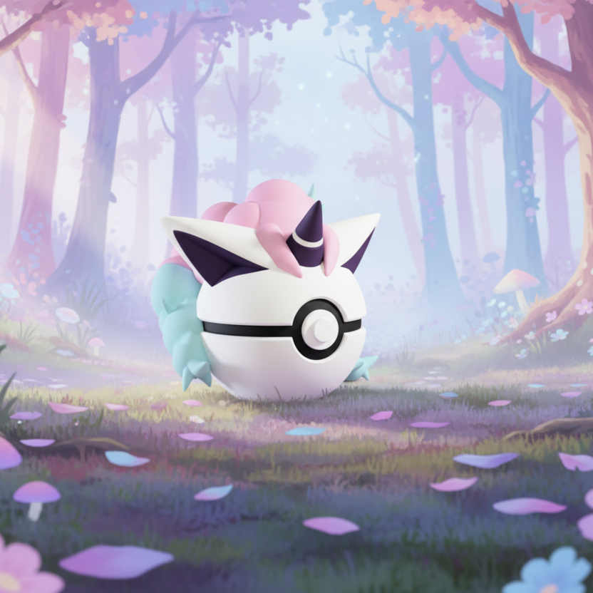 Galarian Ponyta Monster Ball
