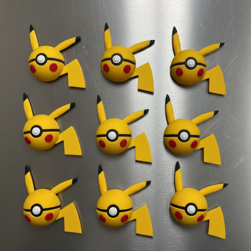 Pikachu Monster Ball Magnet
