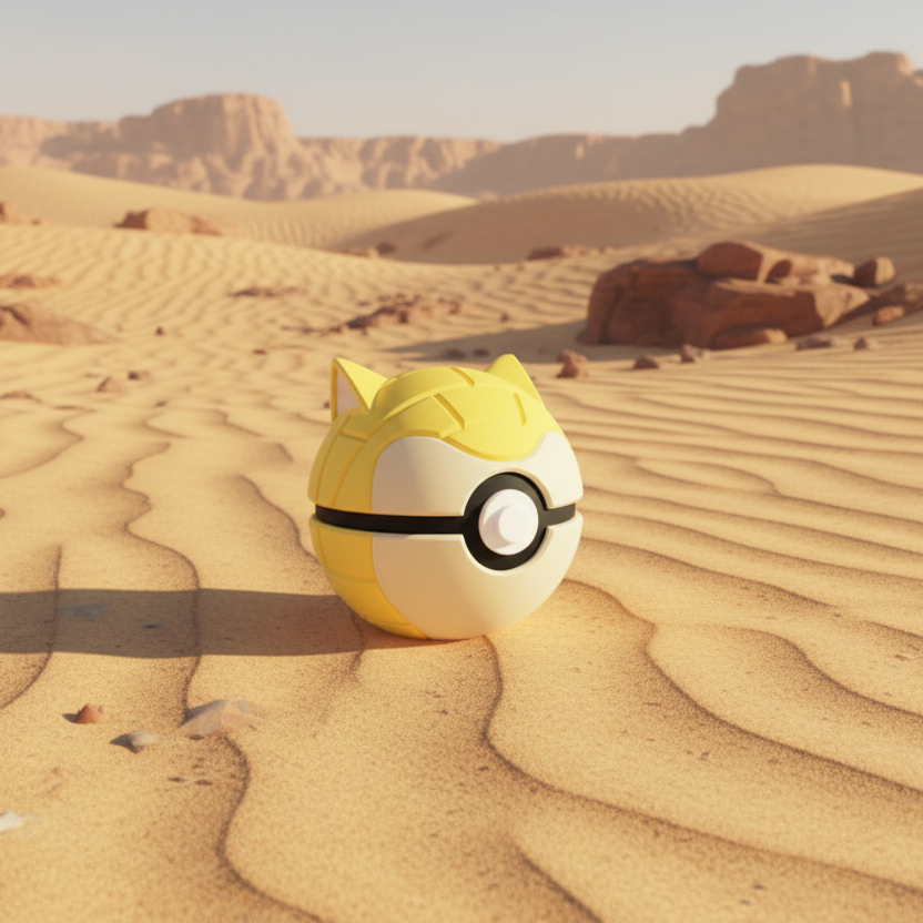 Sandshrew Monster Ball