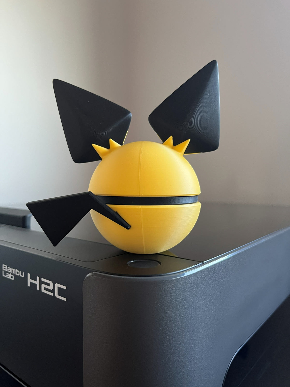 Pichu Monster Ball, back view