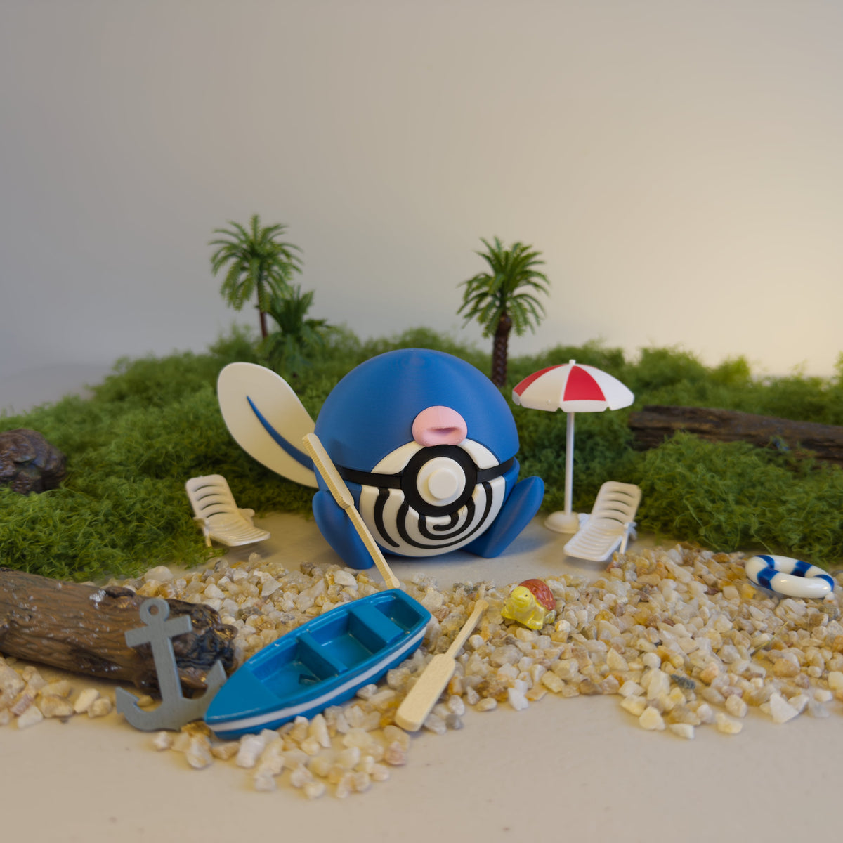 Poliwag Monster Ball, on display