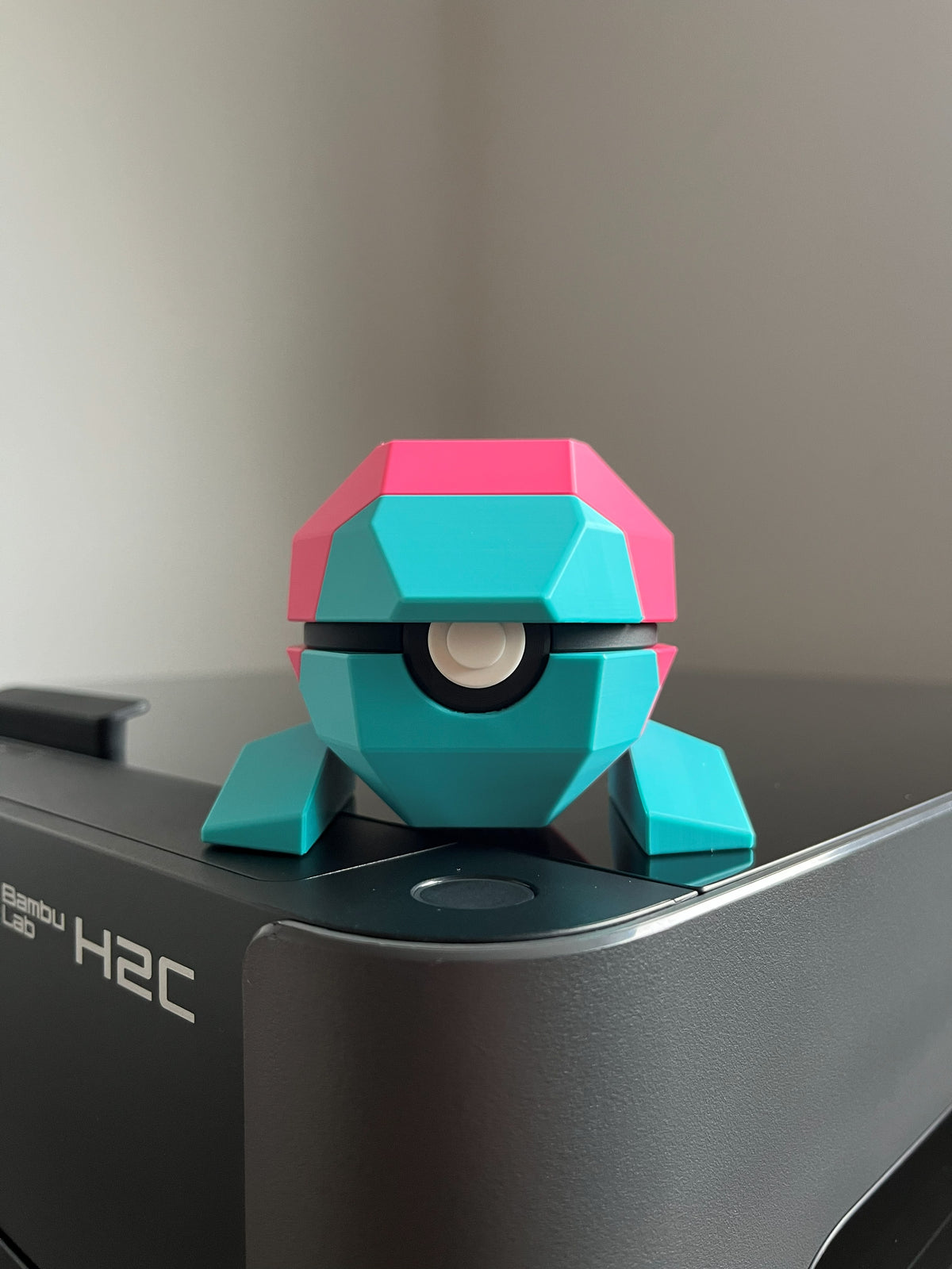 Porygon Monster Ball, front view