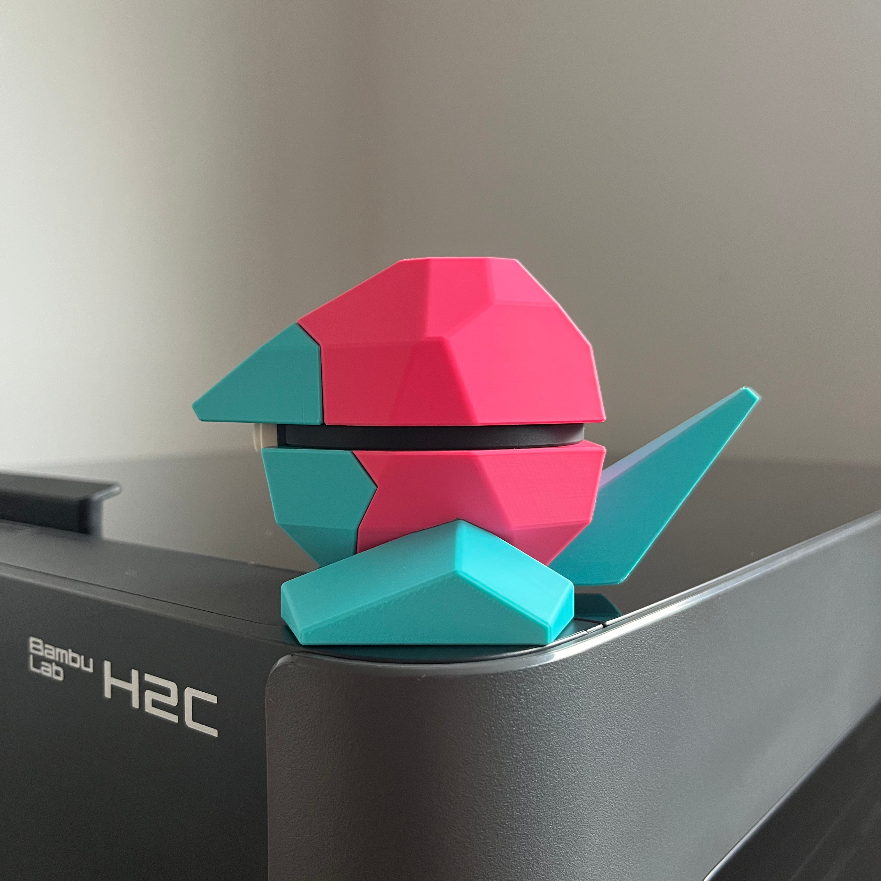 Porygon Monster Ball, left side