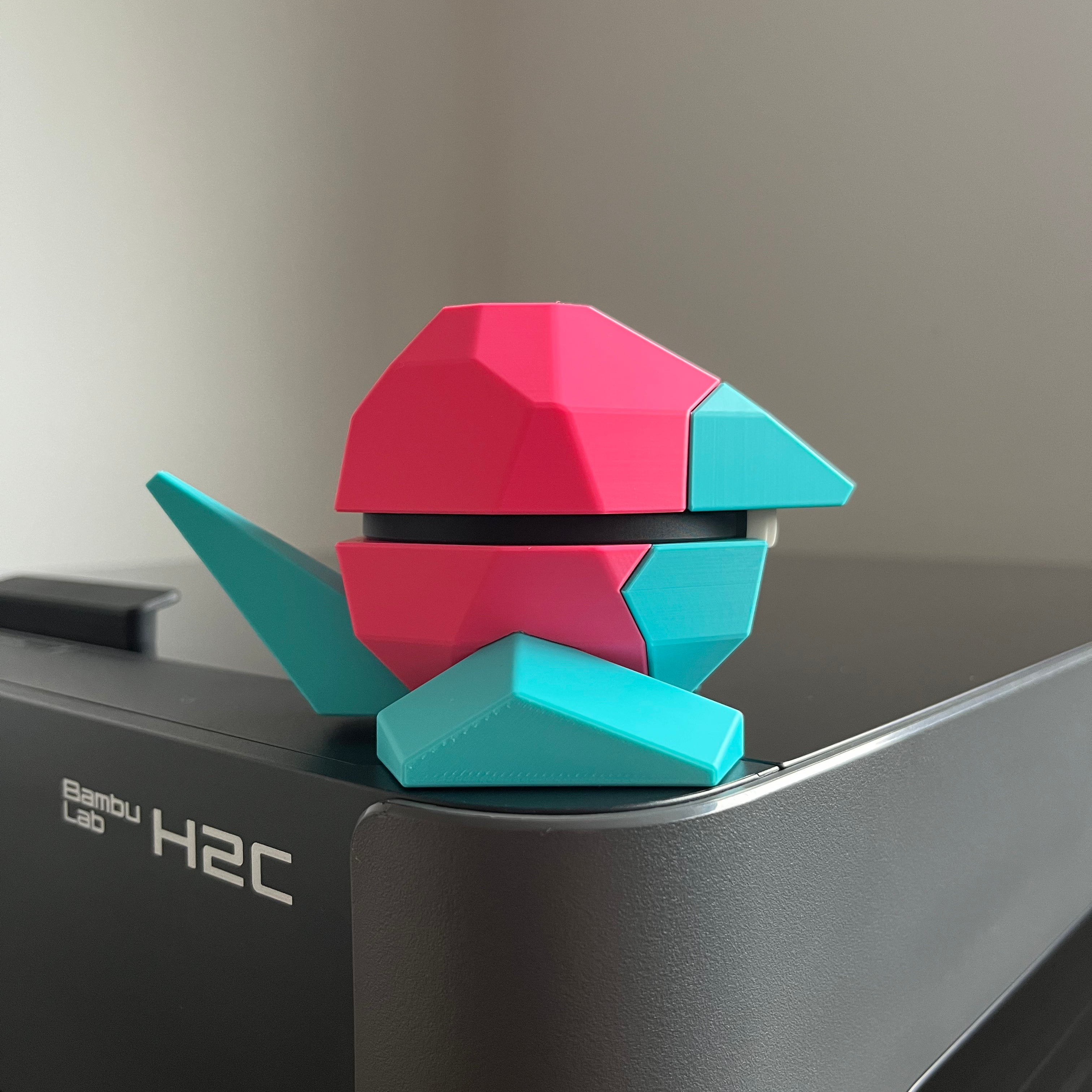 Porygon Monster Ball, right side