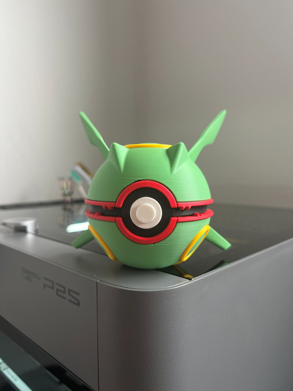 Rayquaza Monster Ball, front view