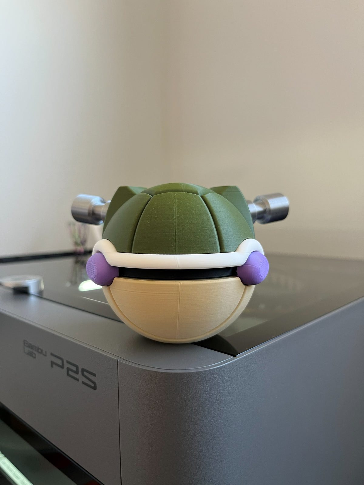 Shiny Blastoise Monster Ball, back view