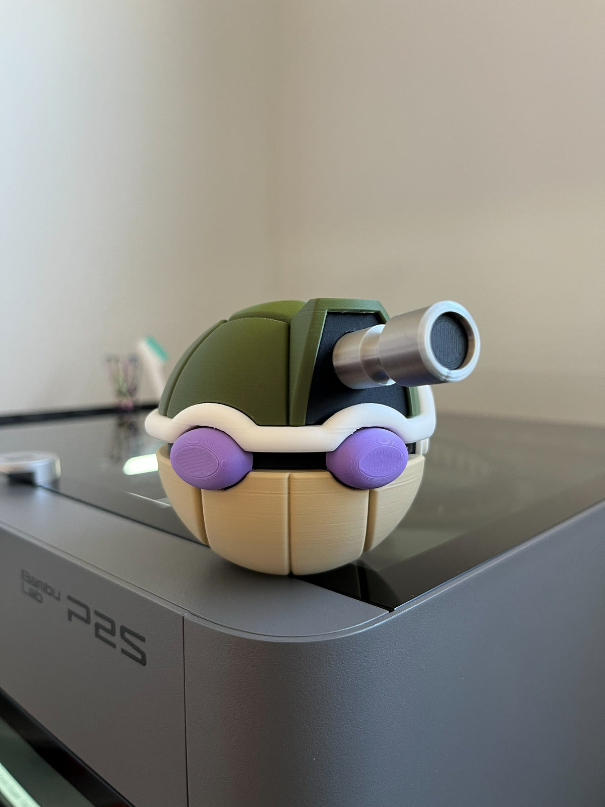 Shiny Blastoise Monster Ball, right side