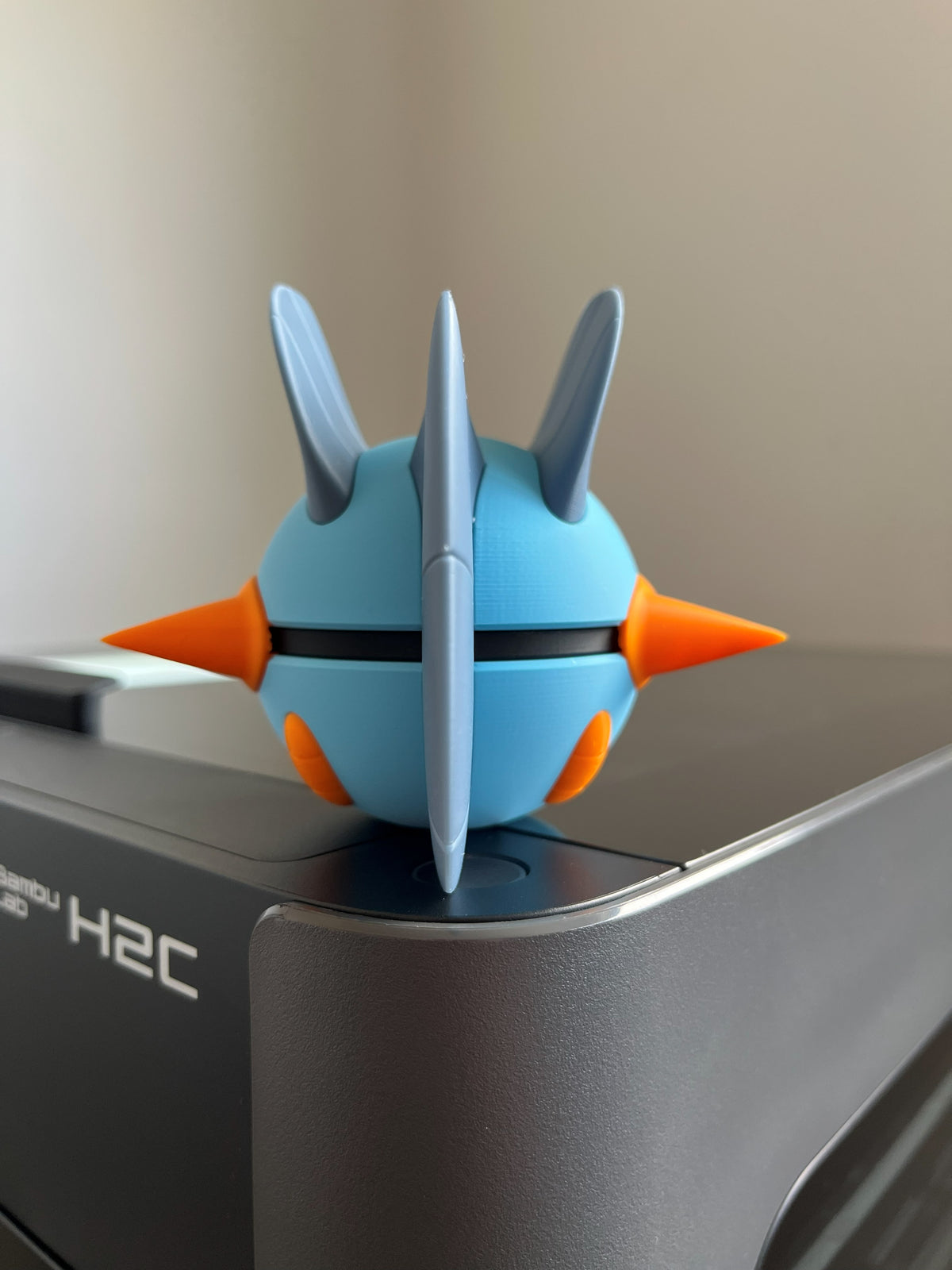 Swampert Monster Ball, back view