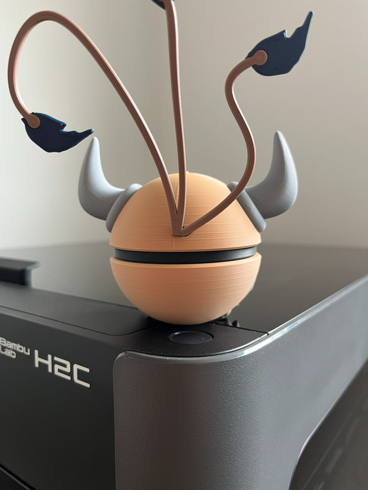 Tauros Monster Ball, back view