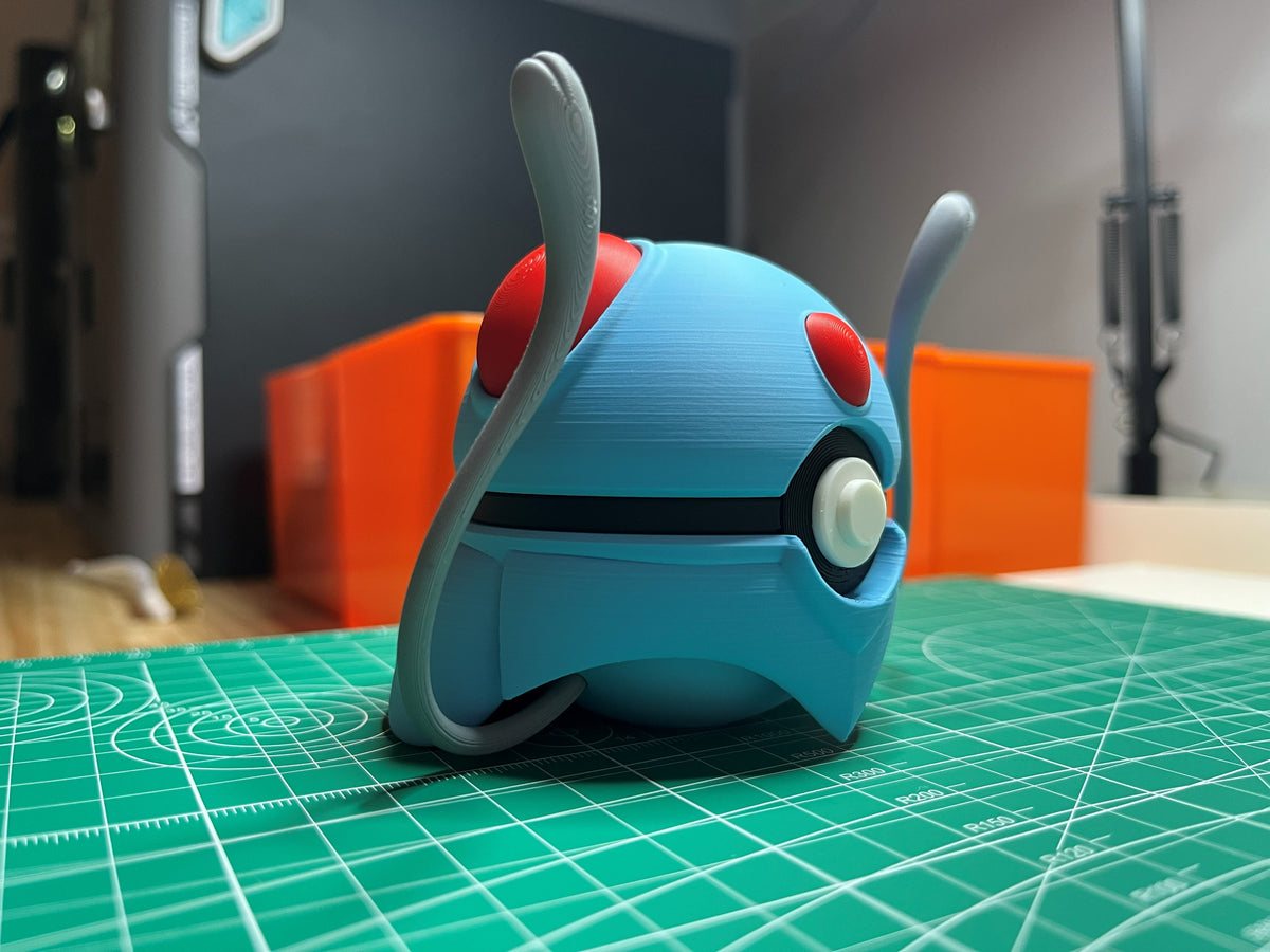 Tentacool Monster Ball, side profile
