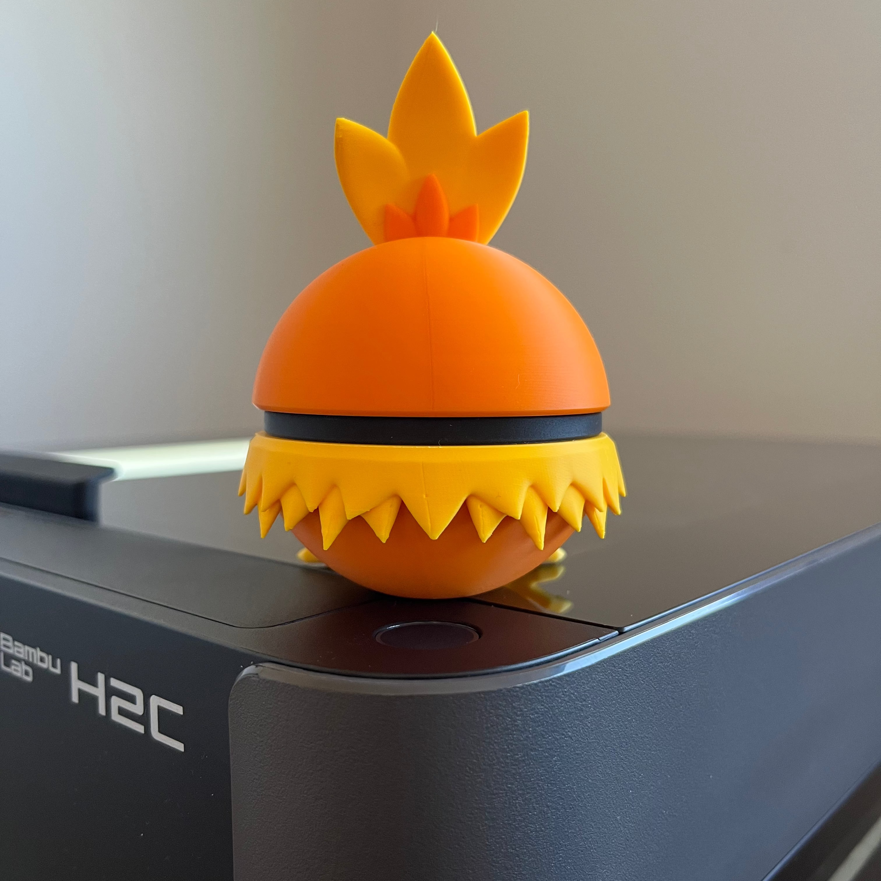 Torchic Monster Ball, back view