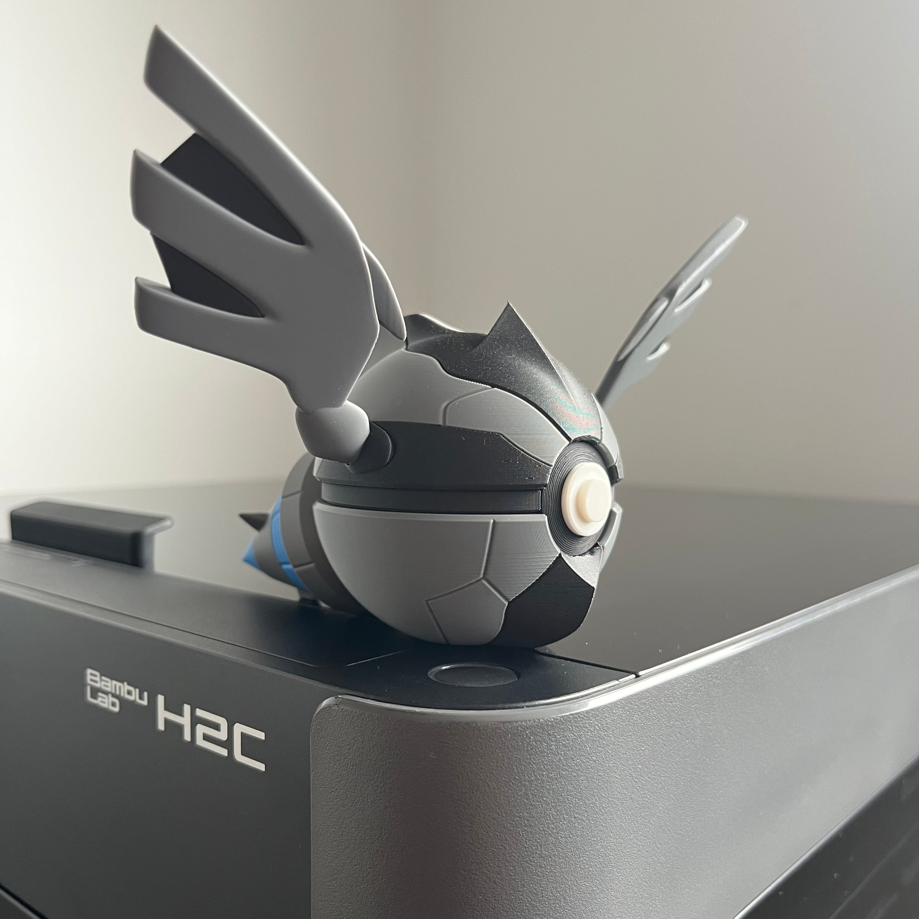 Zekrom Monster Ball, side profile