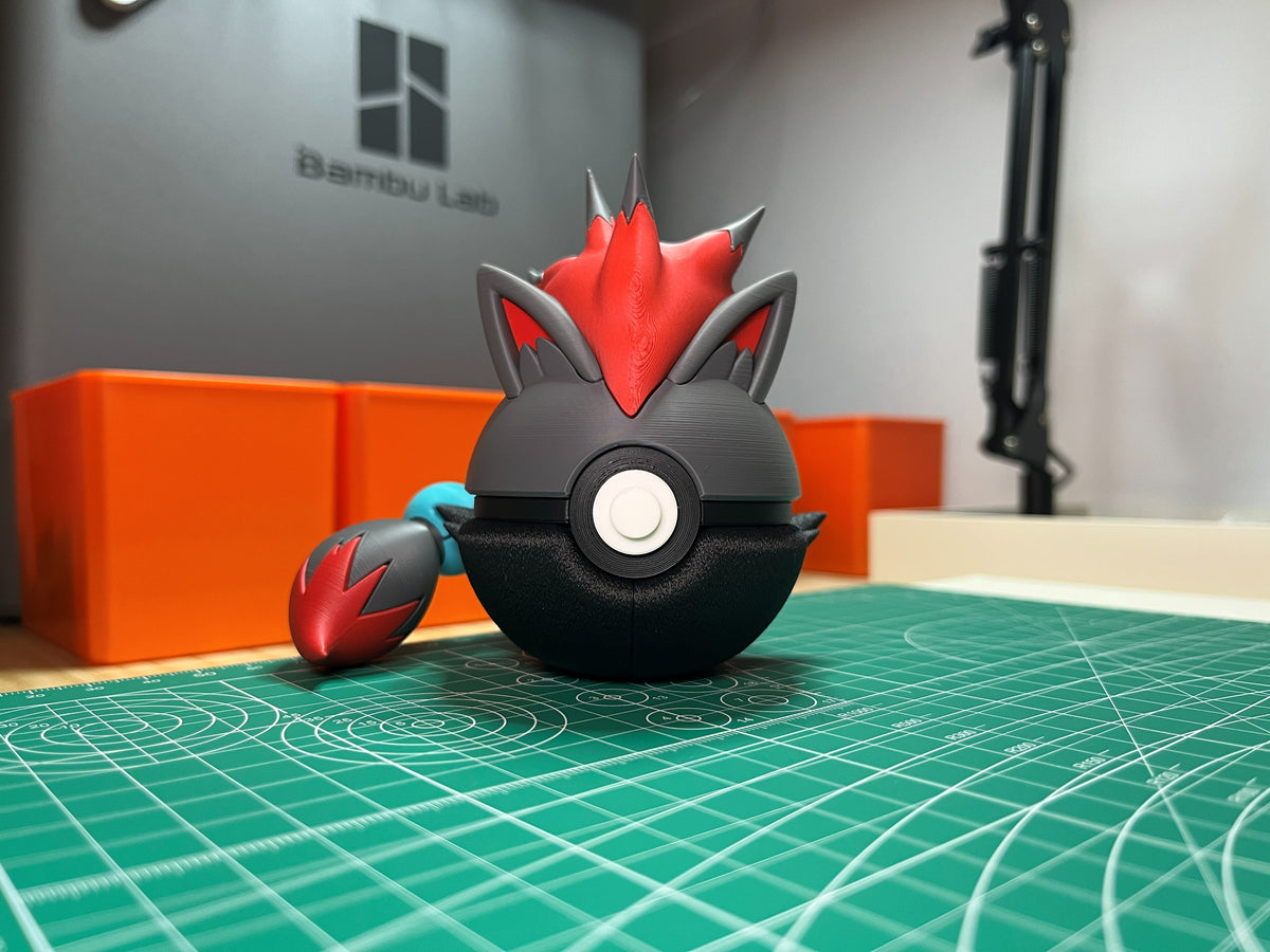 Zoroark Monster Ball, front view