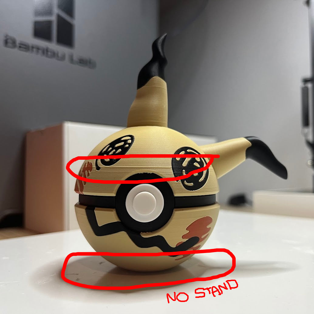 Mimikyu Monster Ball - Misprint
