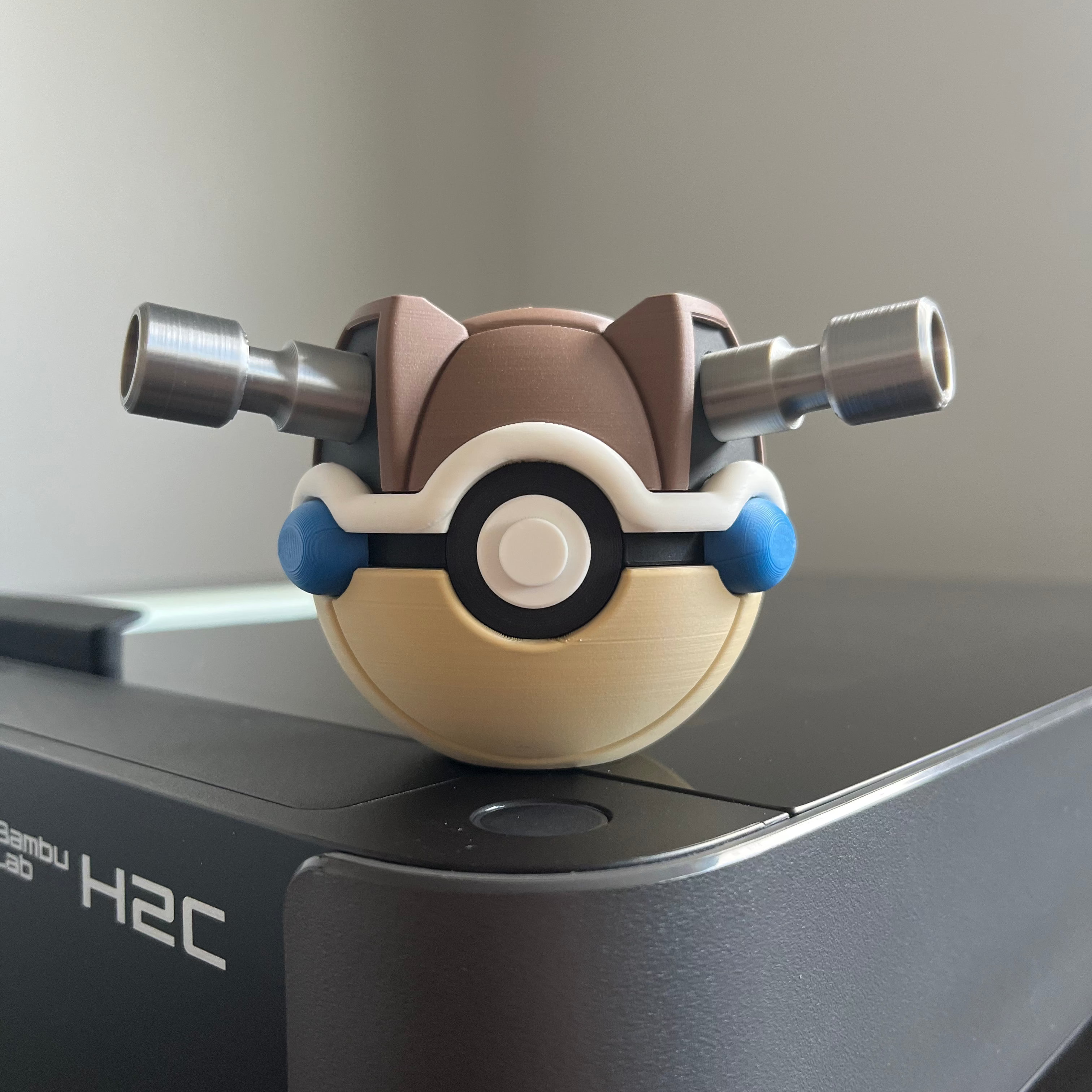 Blastoise Monster Ball, front view