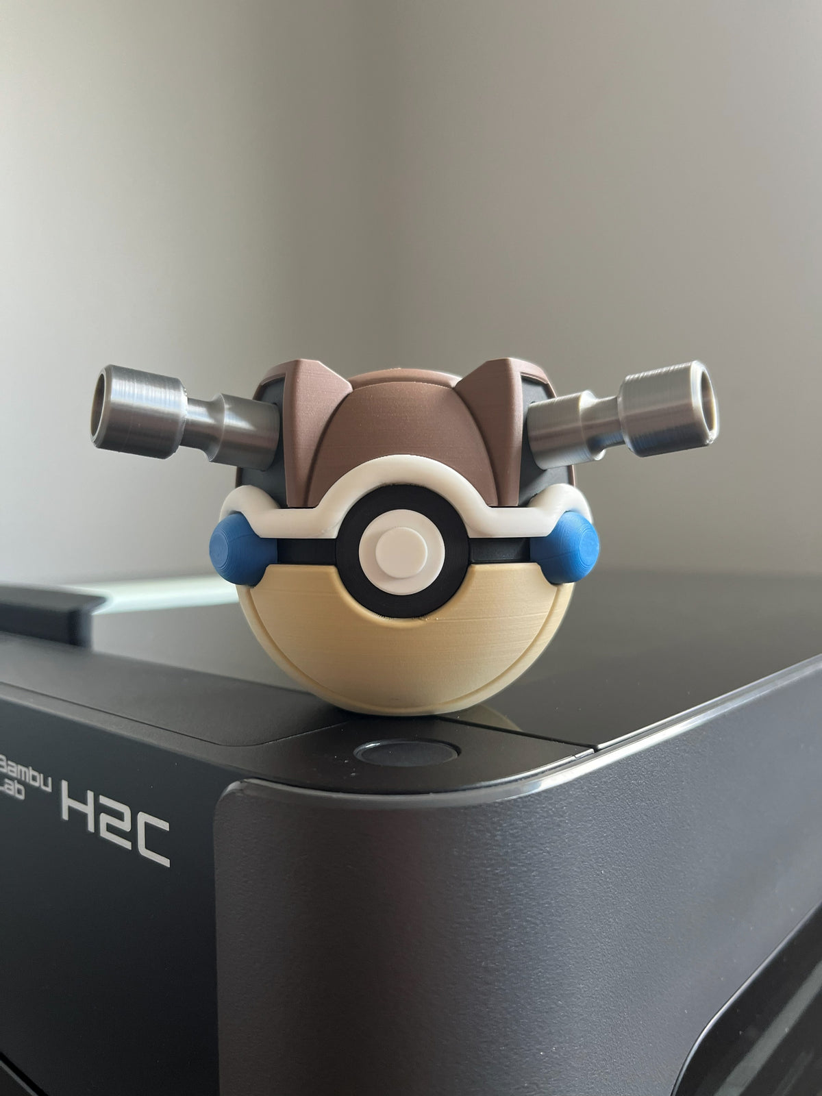 Blastoise Monster Ball, front view