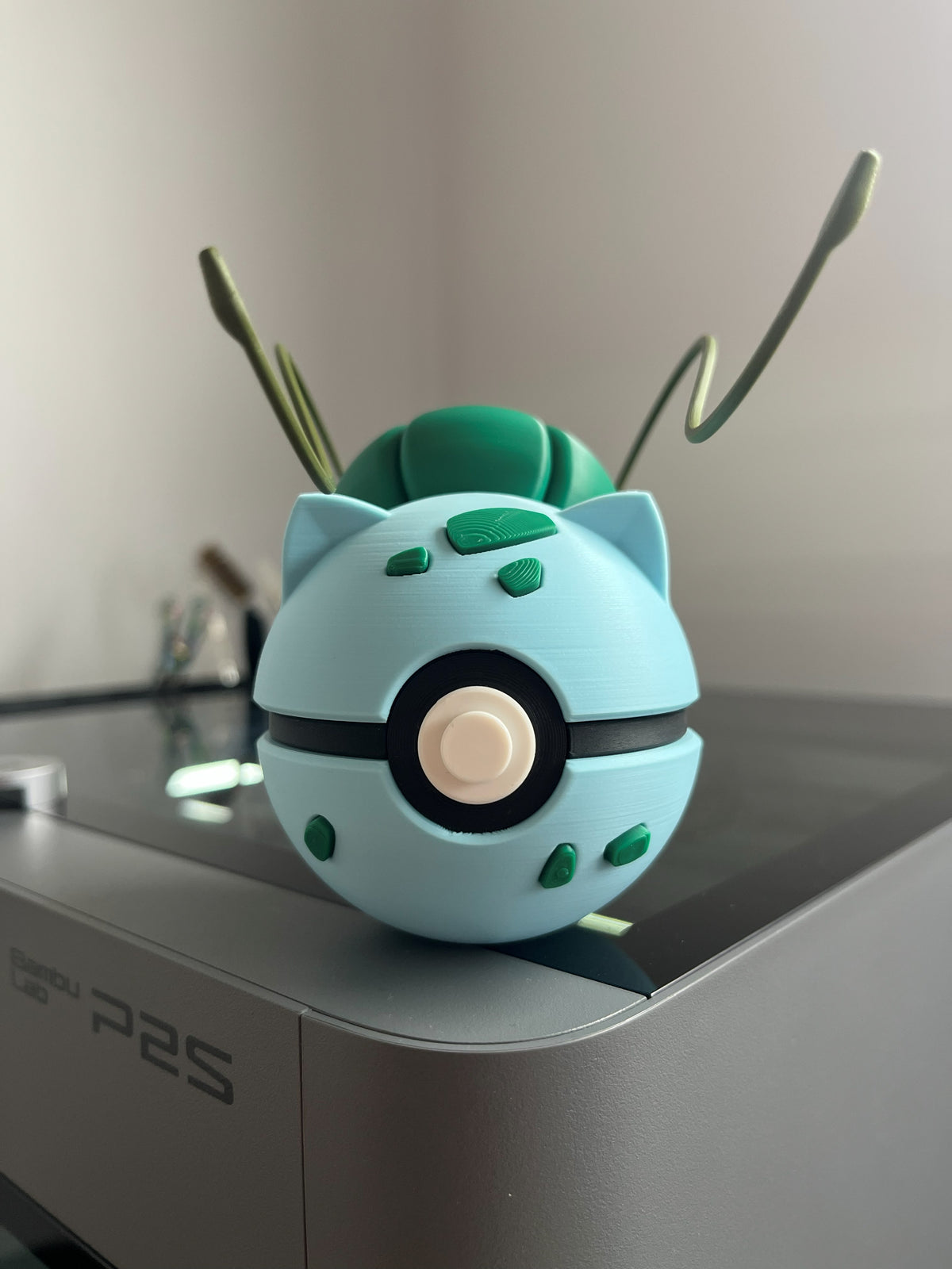 Bulbasaur Monster Ball, front view