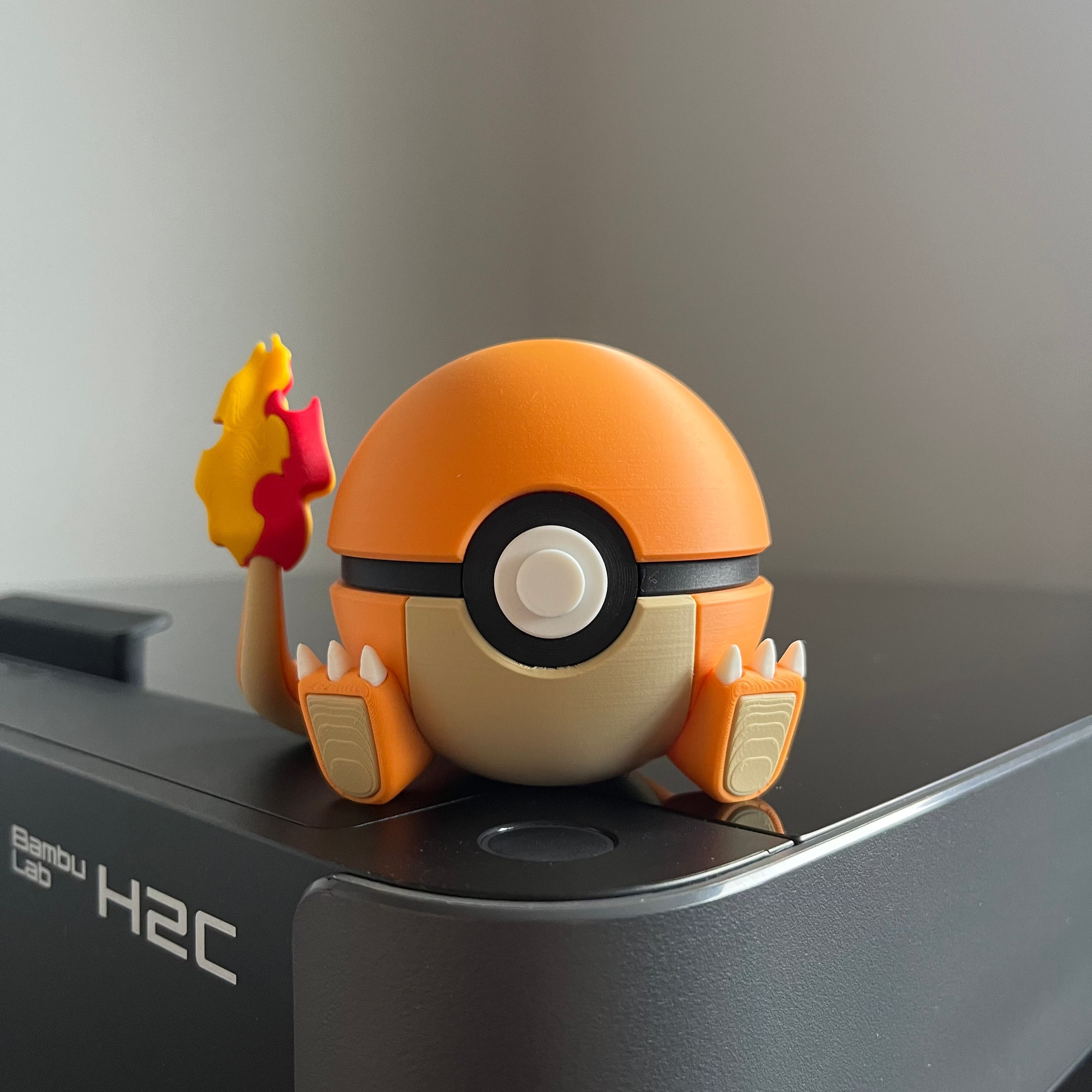 Charmander Monster Ball, front view