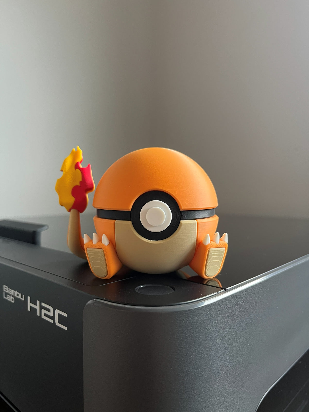 Charmander Monster Ball, front view