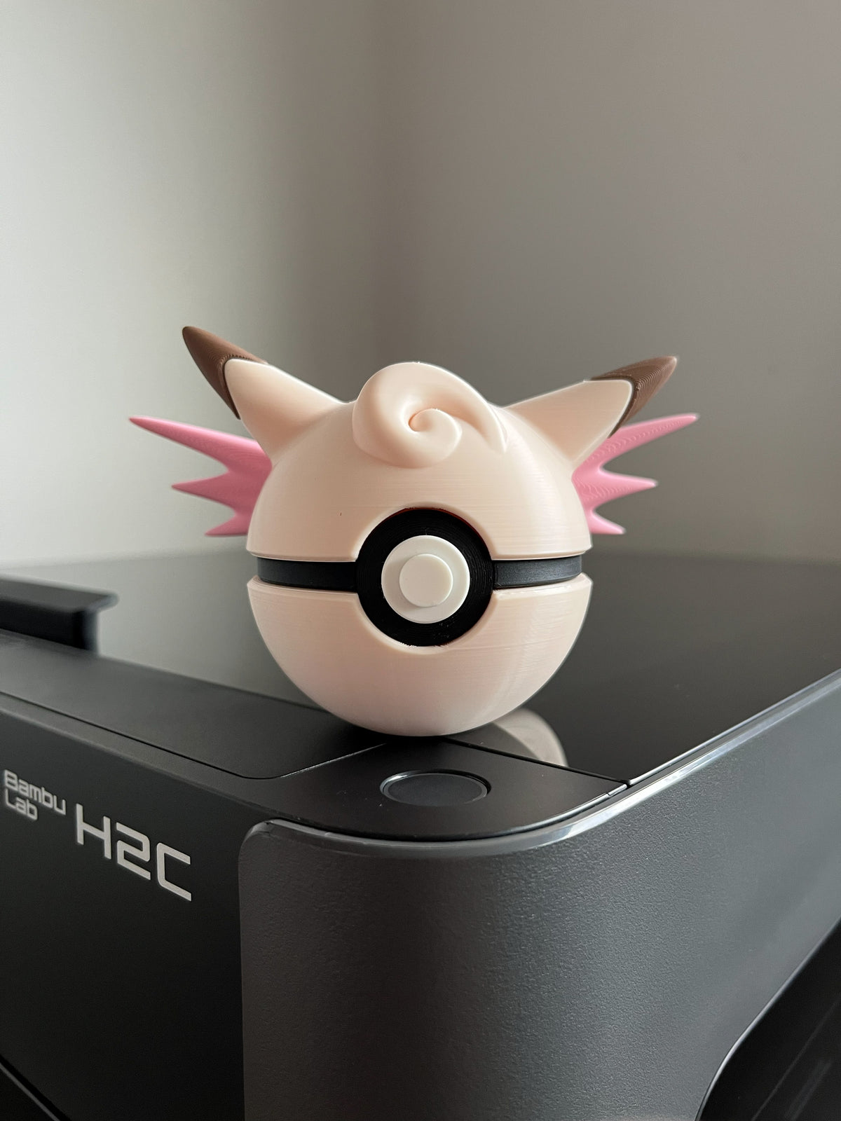 Clefable Monster Ball, front view