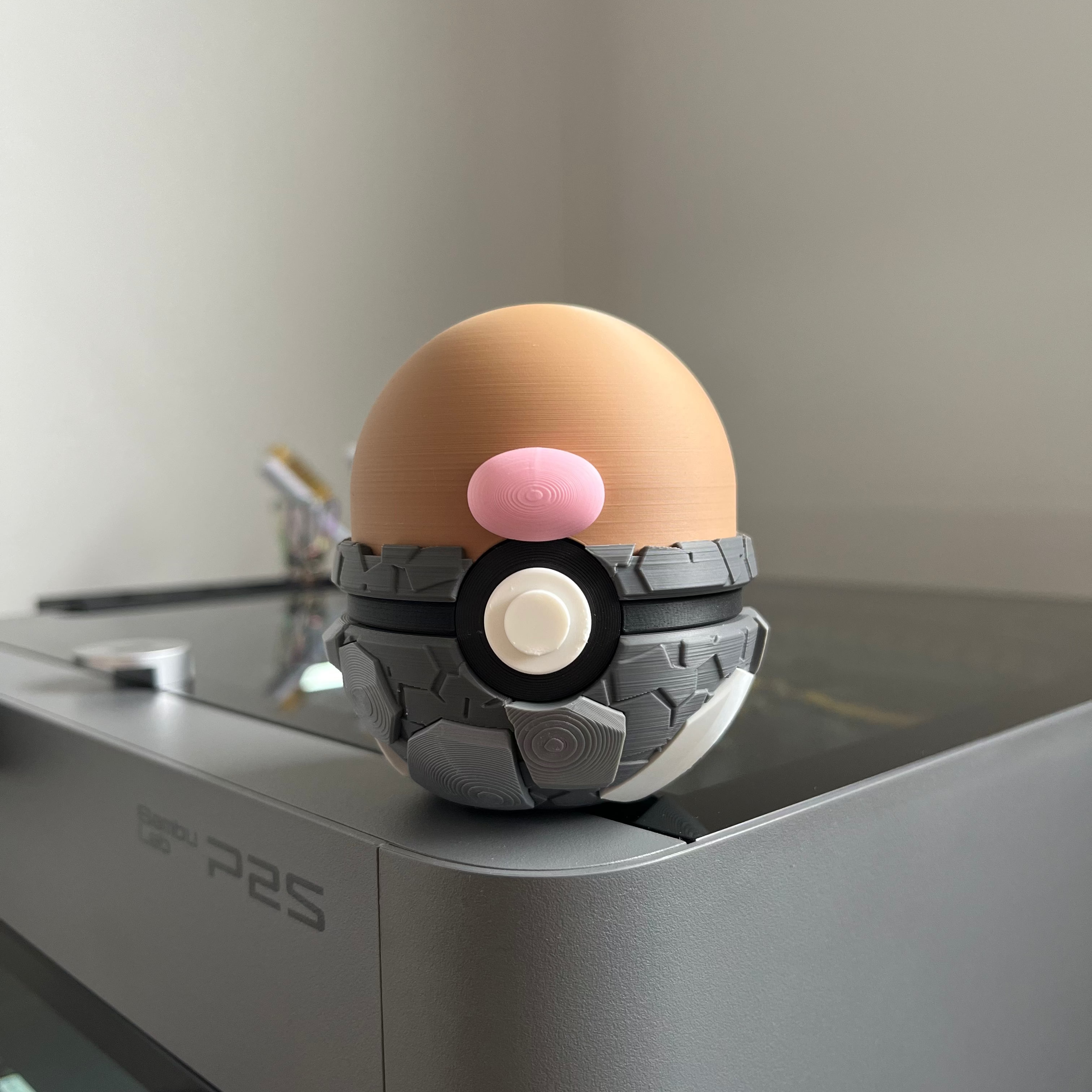 Diglett Monster Ball, front view
