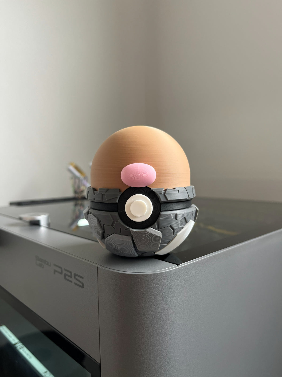 Diglett Monster Ball, front view