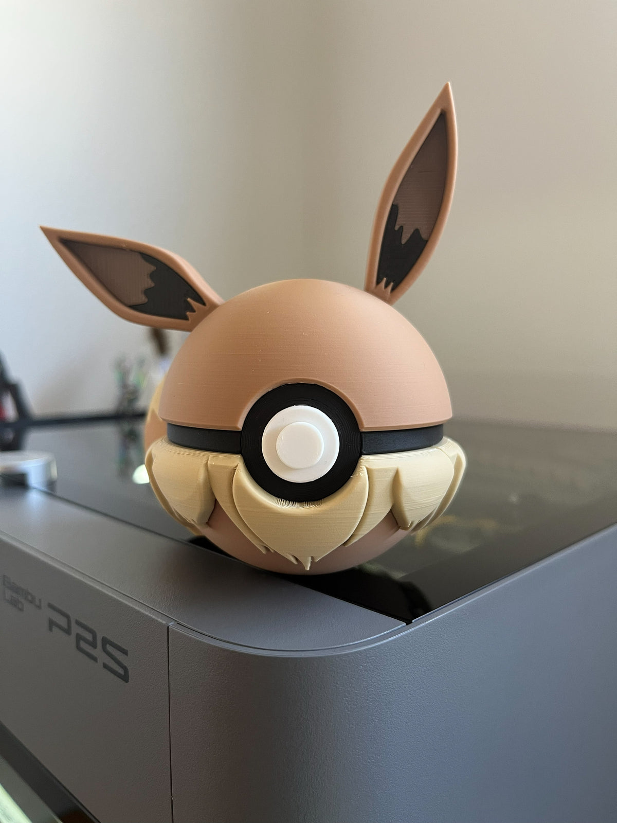 Eevee Monster Ball, front view