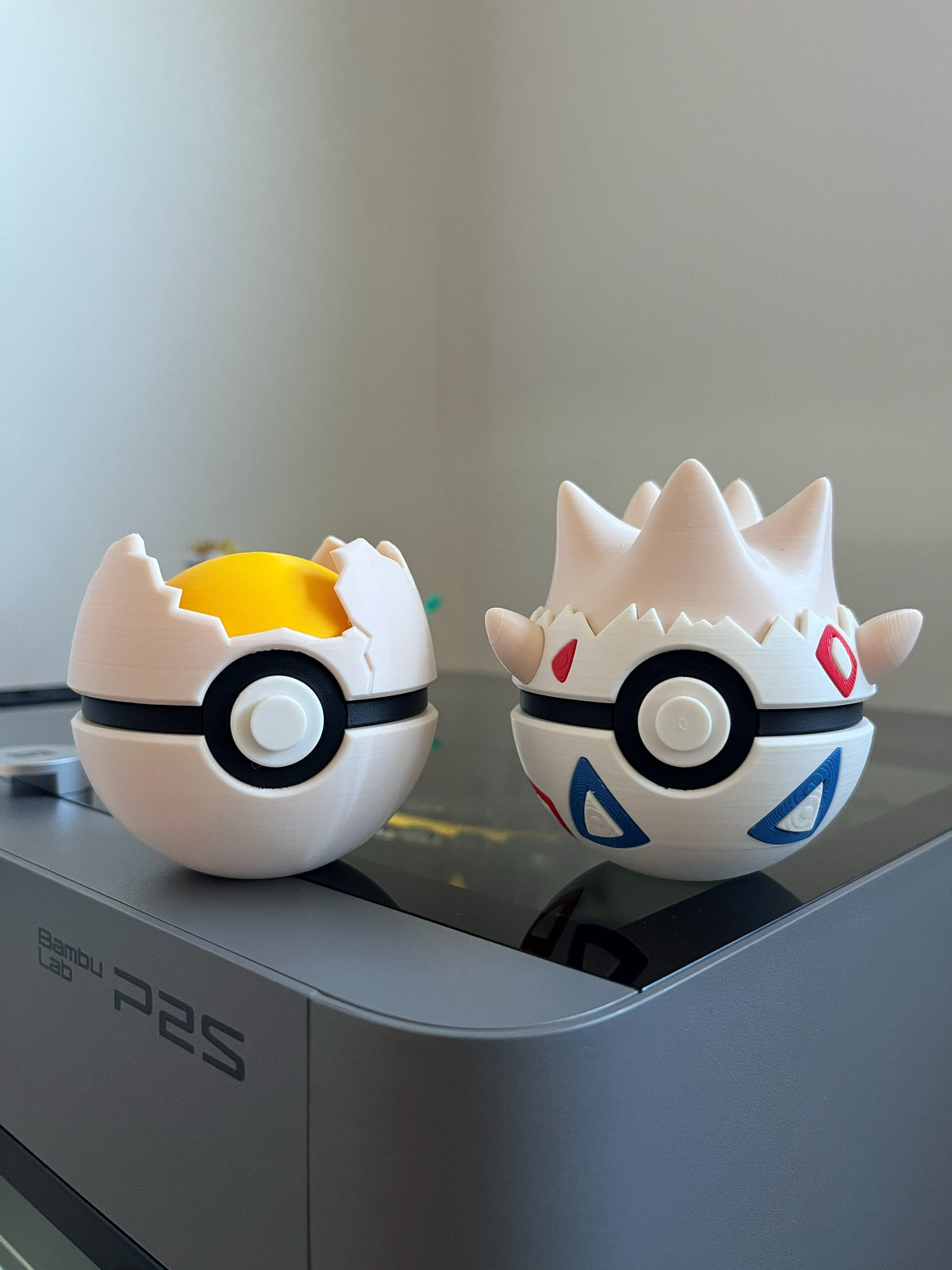 Exeggcute Monster Ball, on display