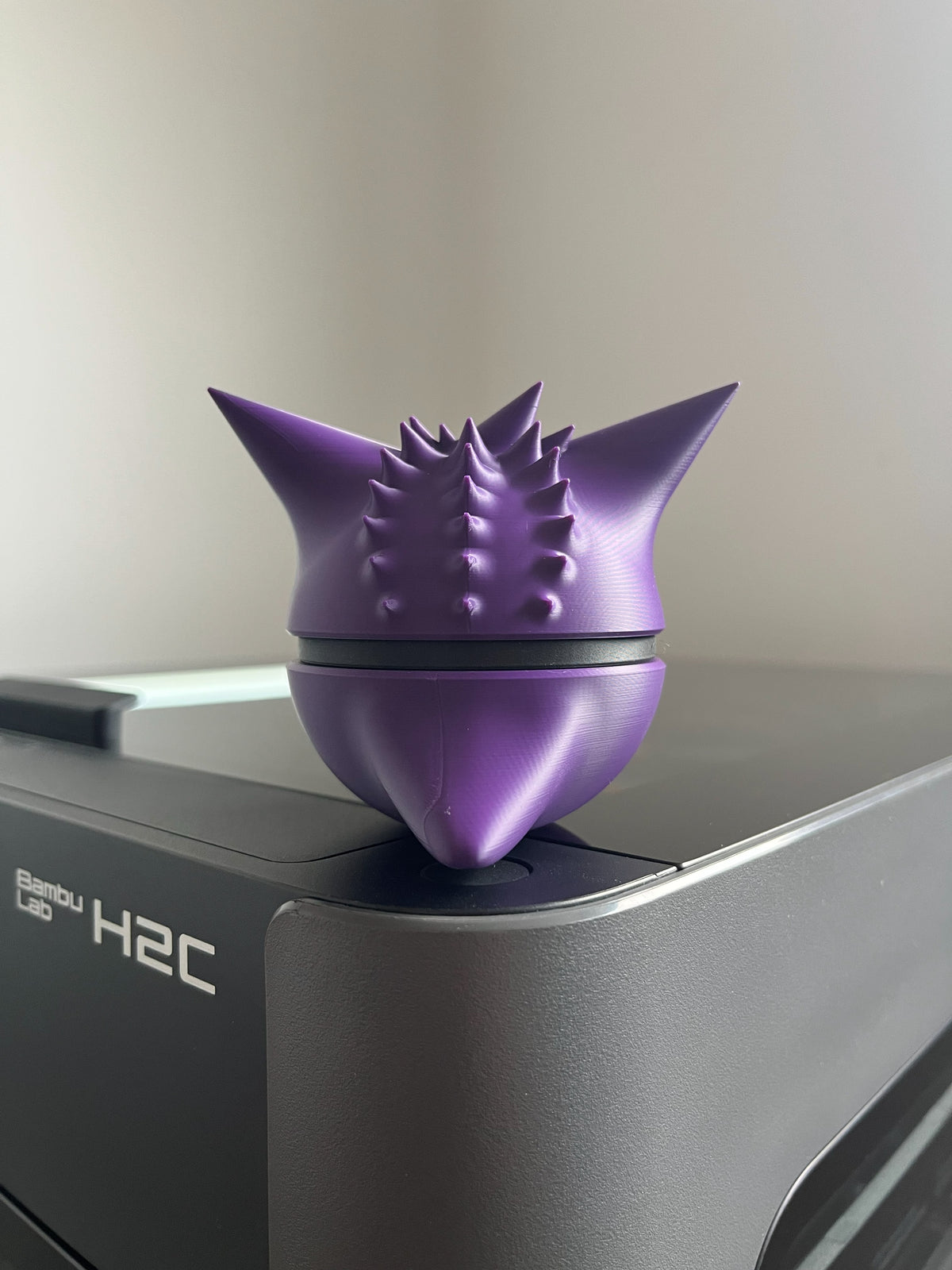 Gengar Monster Ball, back view