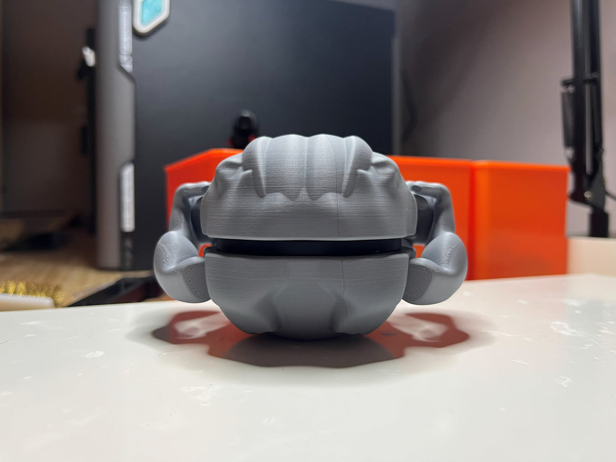 Geodude Monster Ball, back view