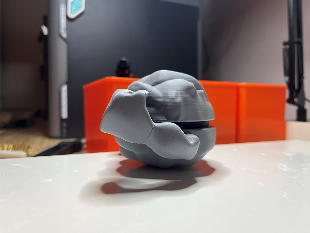 Geodude Monster Ball, left side