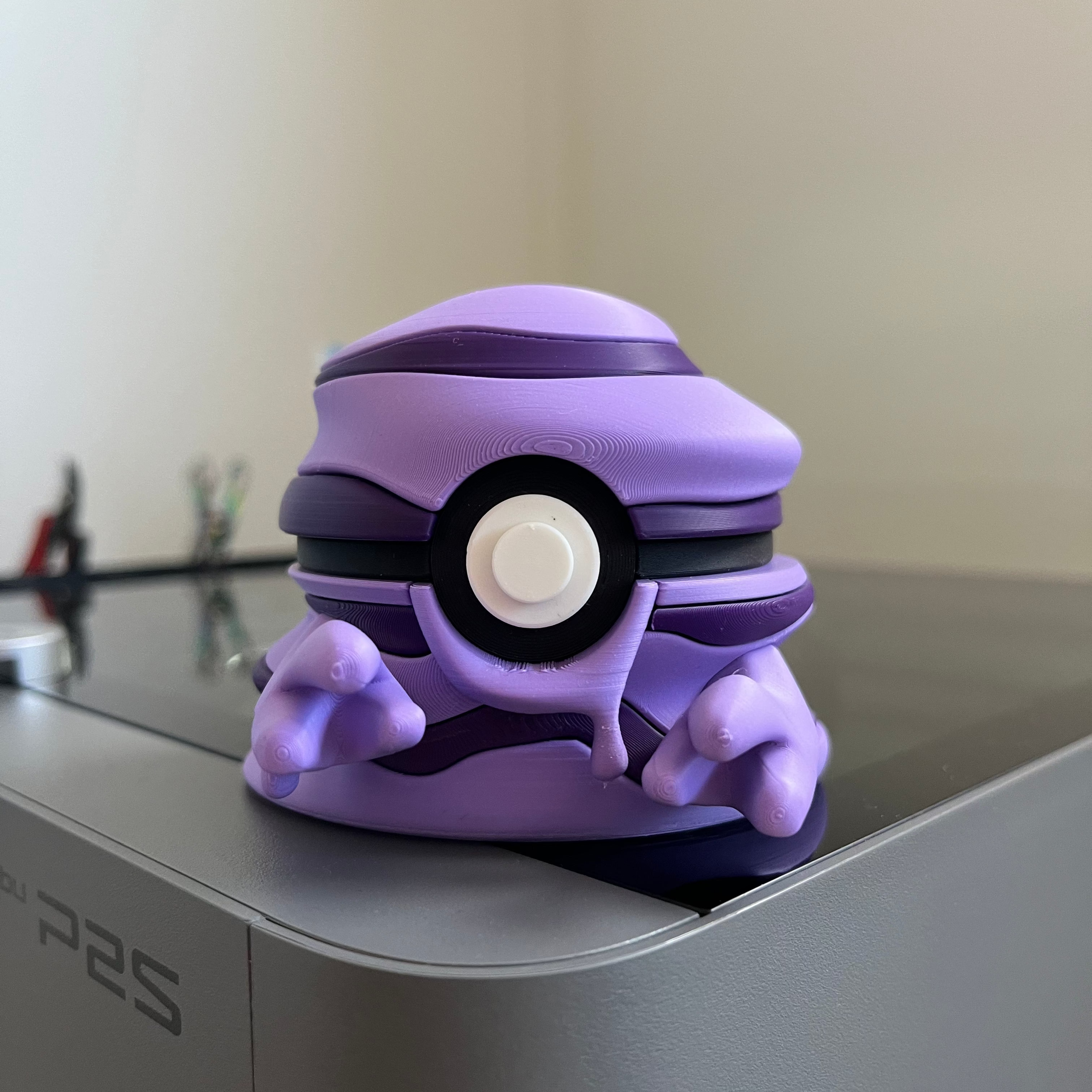 Grimer Monster Ball, front view